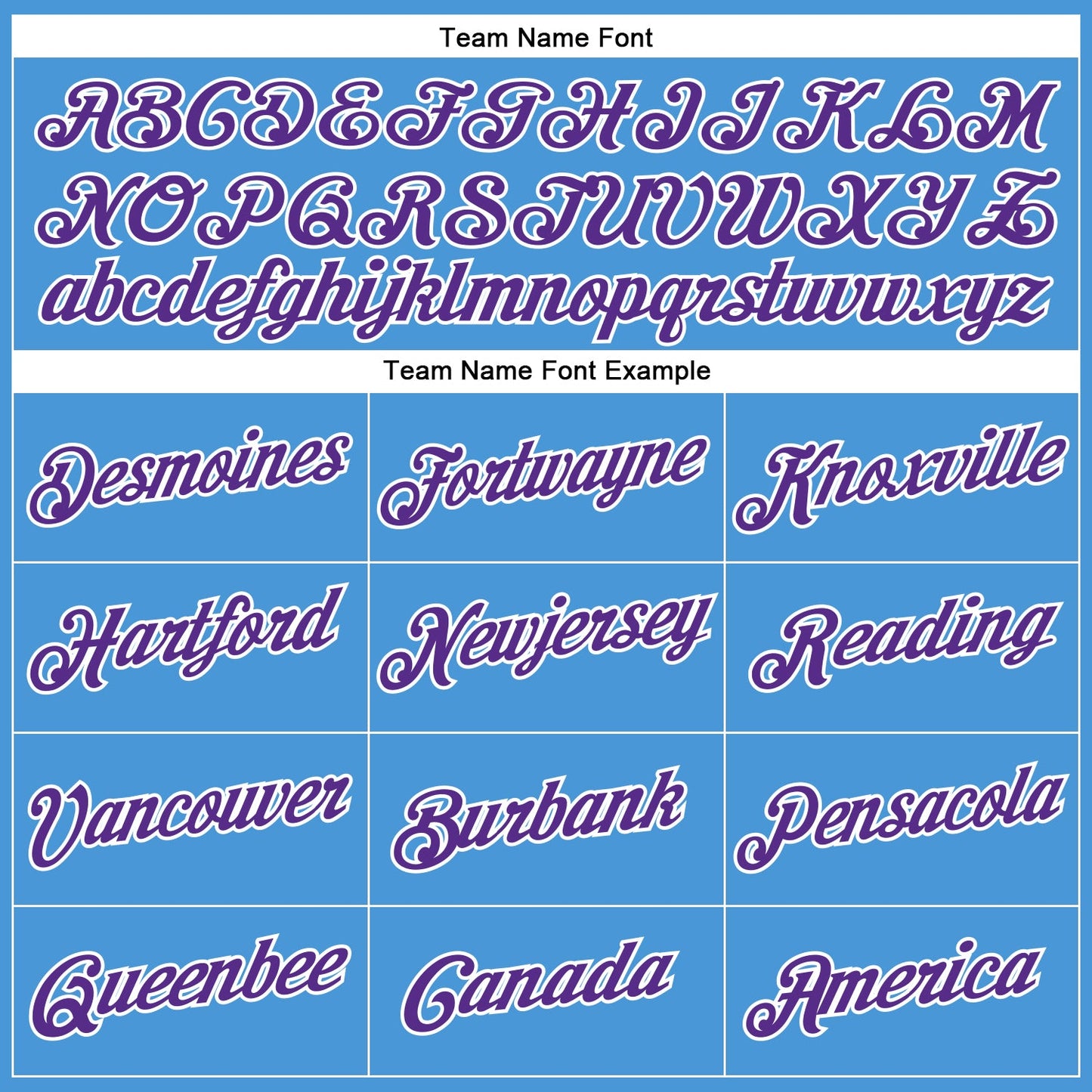Custom Powder Blue Purple-White Performance T-Shirt view 3