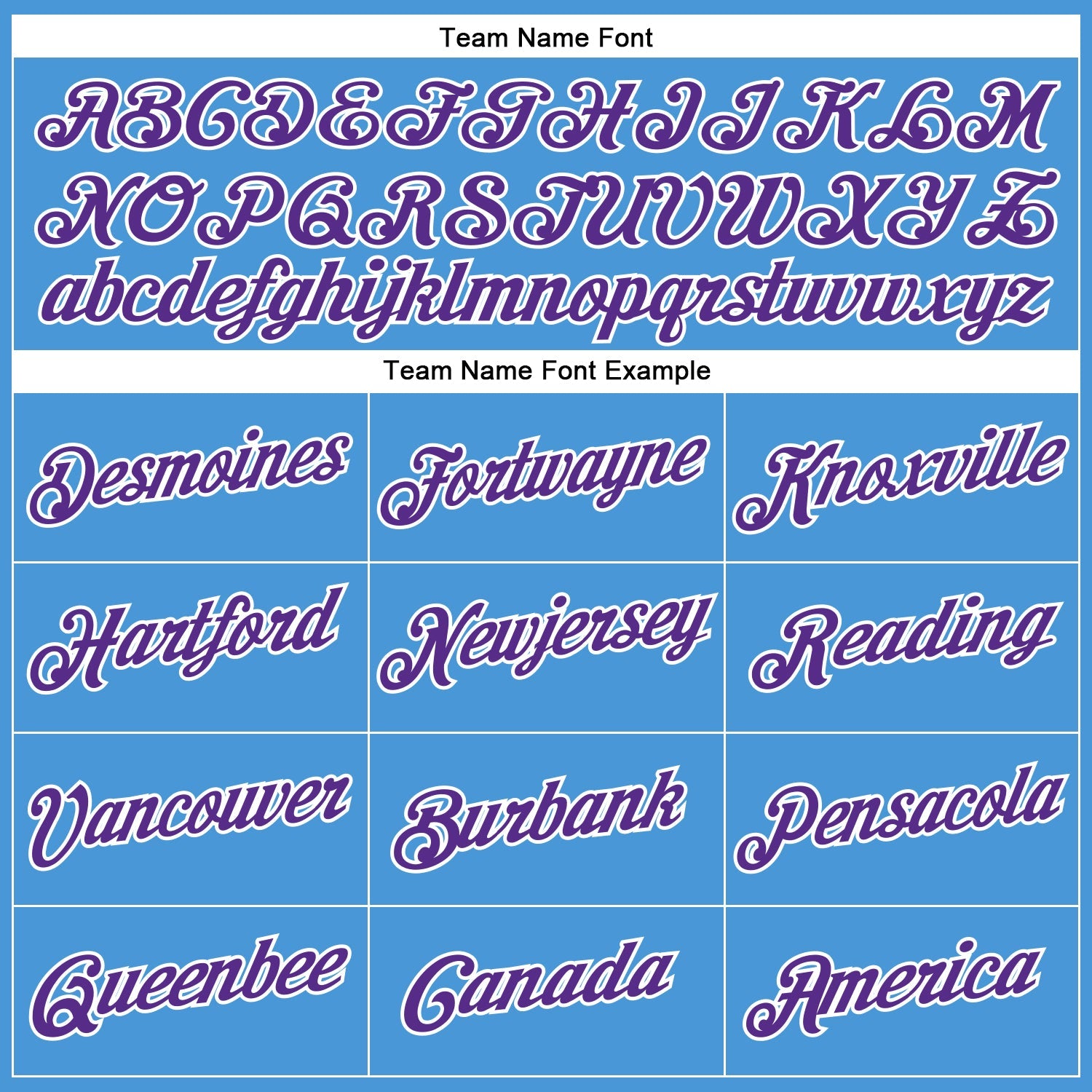 Custom Powder Blue Purple-White Performance T-Shirt view 3