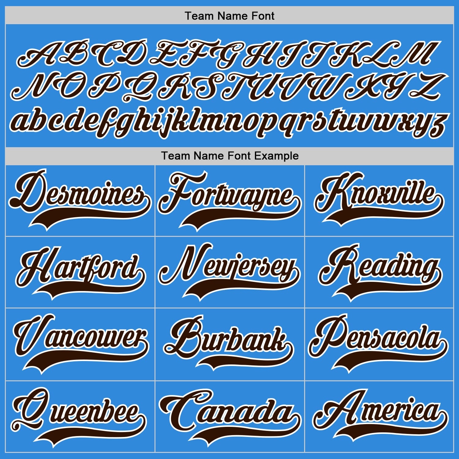 Custom Sky Blue Brown-White Hockey Lace Neck Jersey view 4