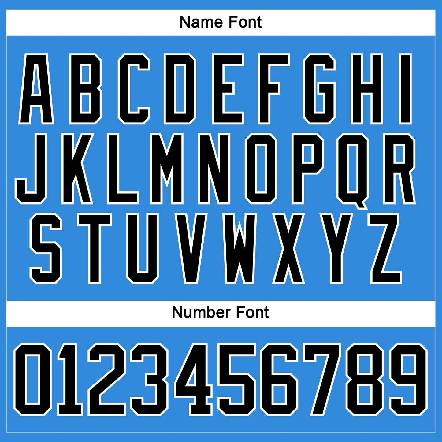 Custom Sky Blue Black-White Hockey Lace Neck Jersey view 5