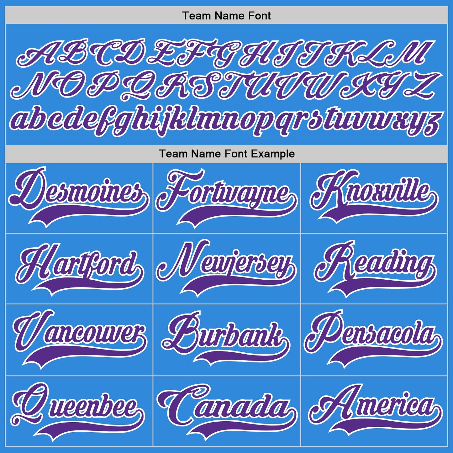 Custom Sky Blue Purple-White Hockey Lace Neck Jersey view 4