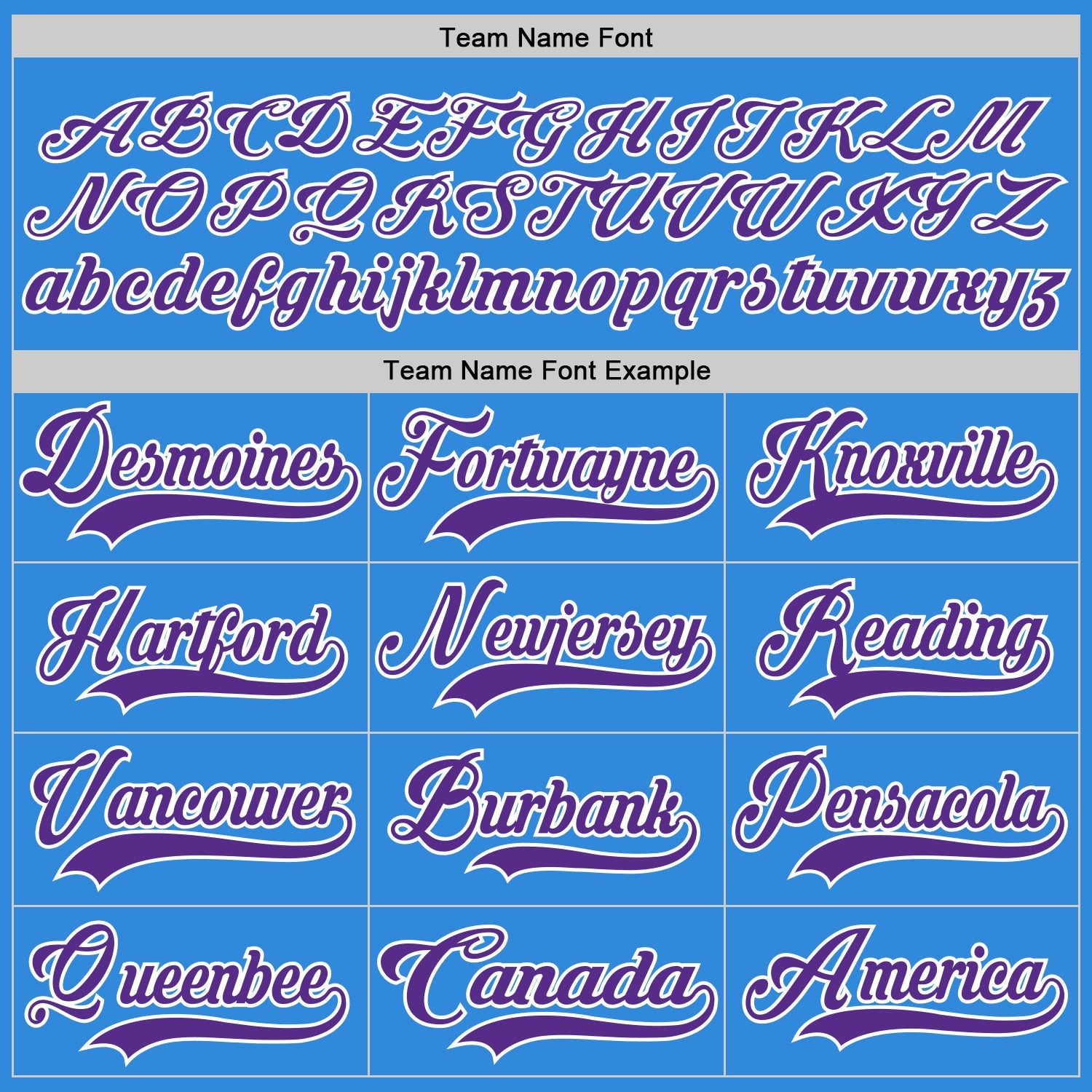 Custom Sky Blue Purple-White Hockey Lace Neck Jersey view 4