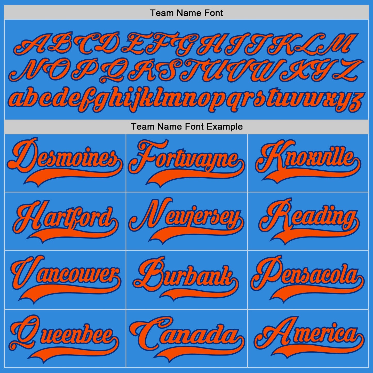 Custom Sky Blue Orange-Royal Hockey Lace Neck Jersey view 4