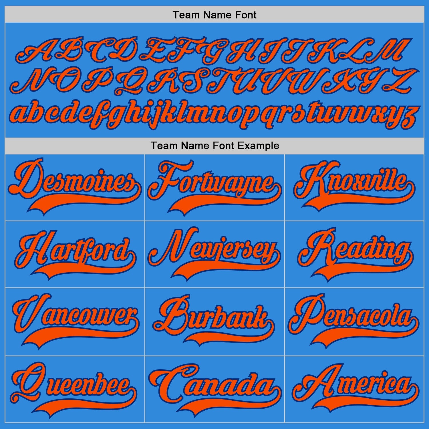Custom Sky Blue Orange-Royal Hockey Lace Neck Jersey view 4