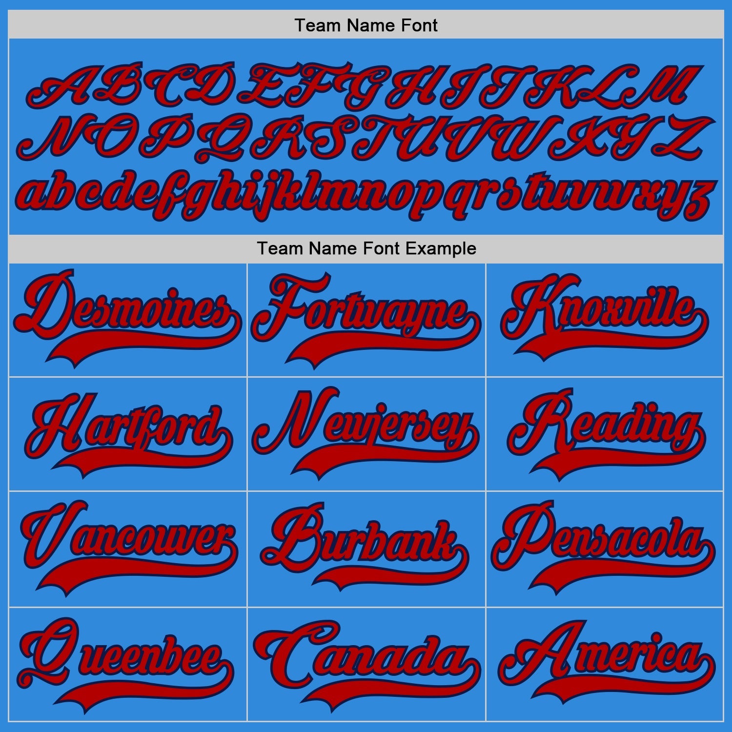 Custom Sky Blue Red-Navy Hockey Lace Neck Jersey view 4