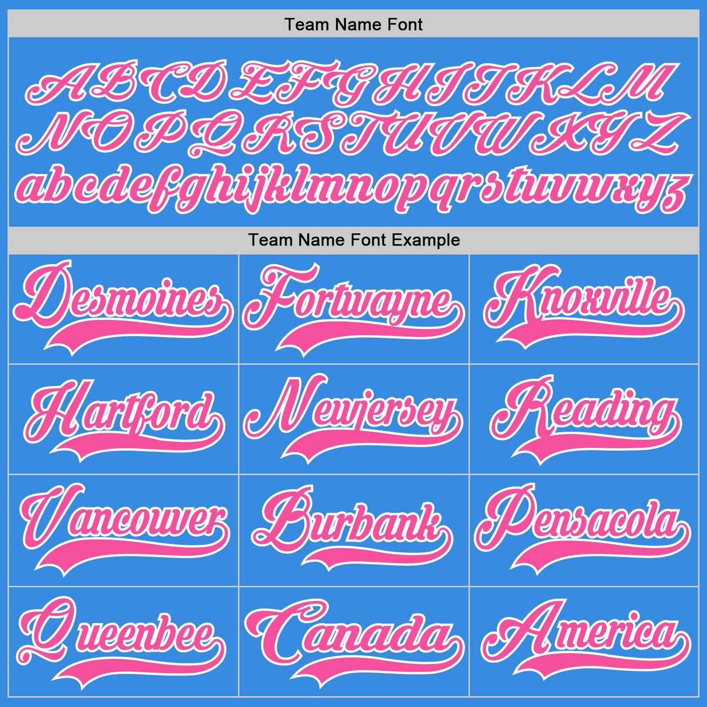 Custom Powder Blue Pink-White Hockey Jersey view 4