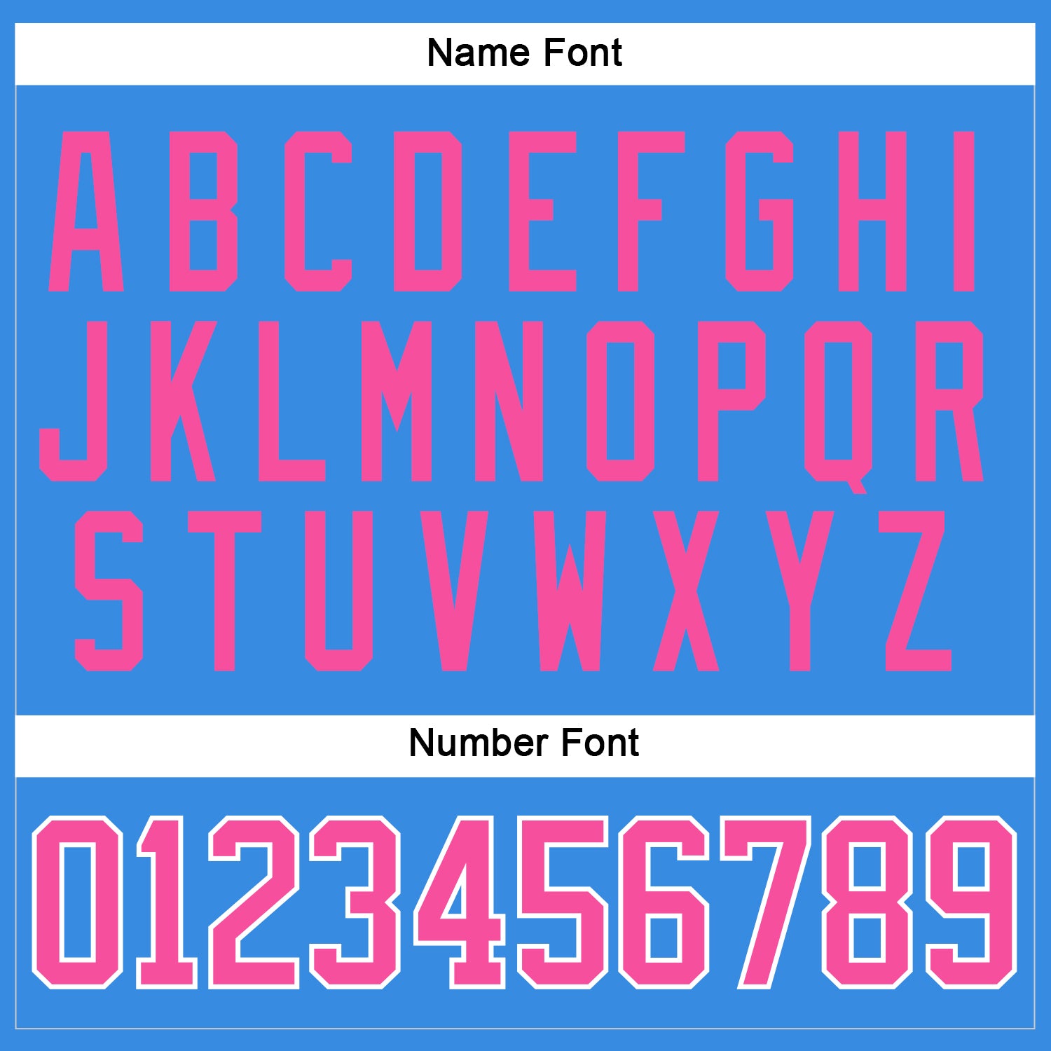 Custom Powder Blue Pink-White Hockey Jersey view 5