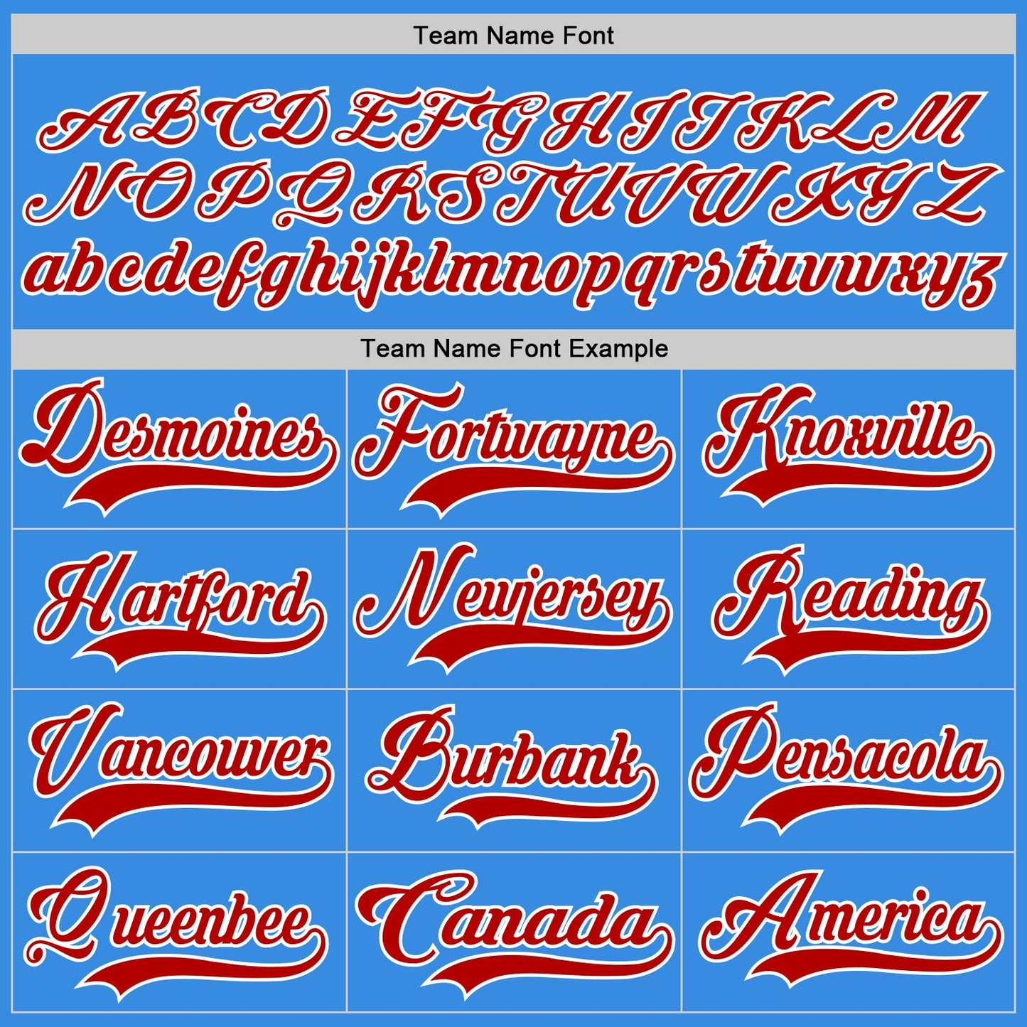 Custom Powder Blue Red-White Hockey Jersey view 4