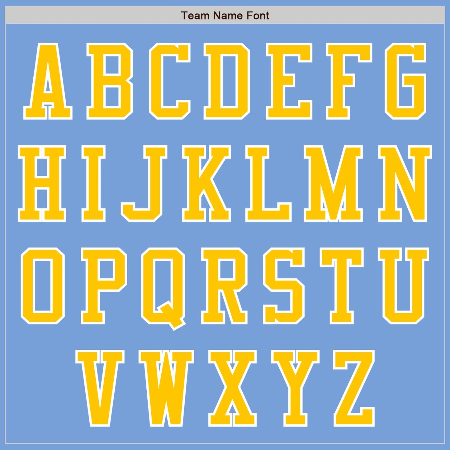 Custom Powder Blue Yellow-White Authentic Baseball Jersey view 7
