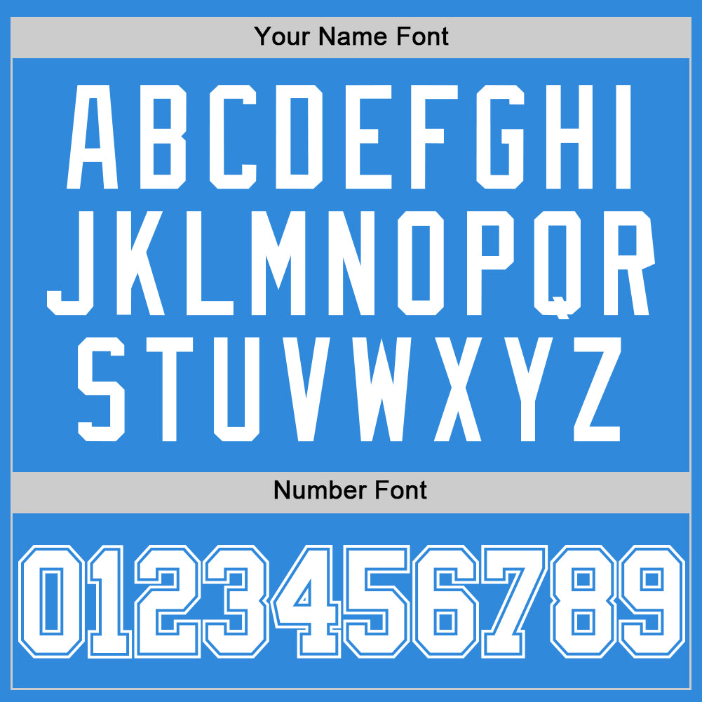 Custom Powder Blue White Authentic Basketball Jersey view 4