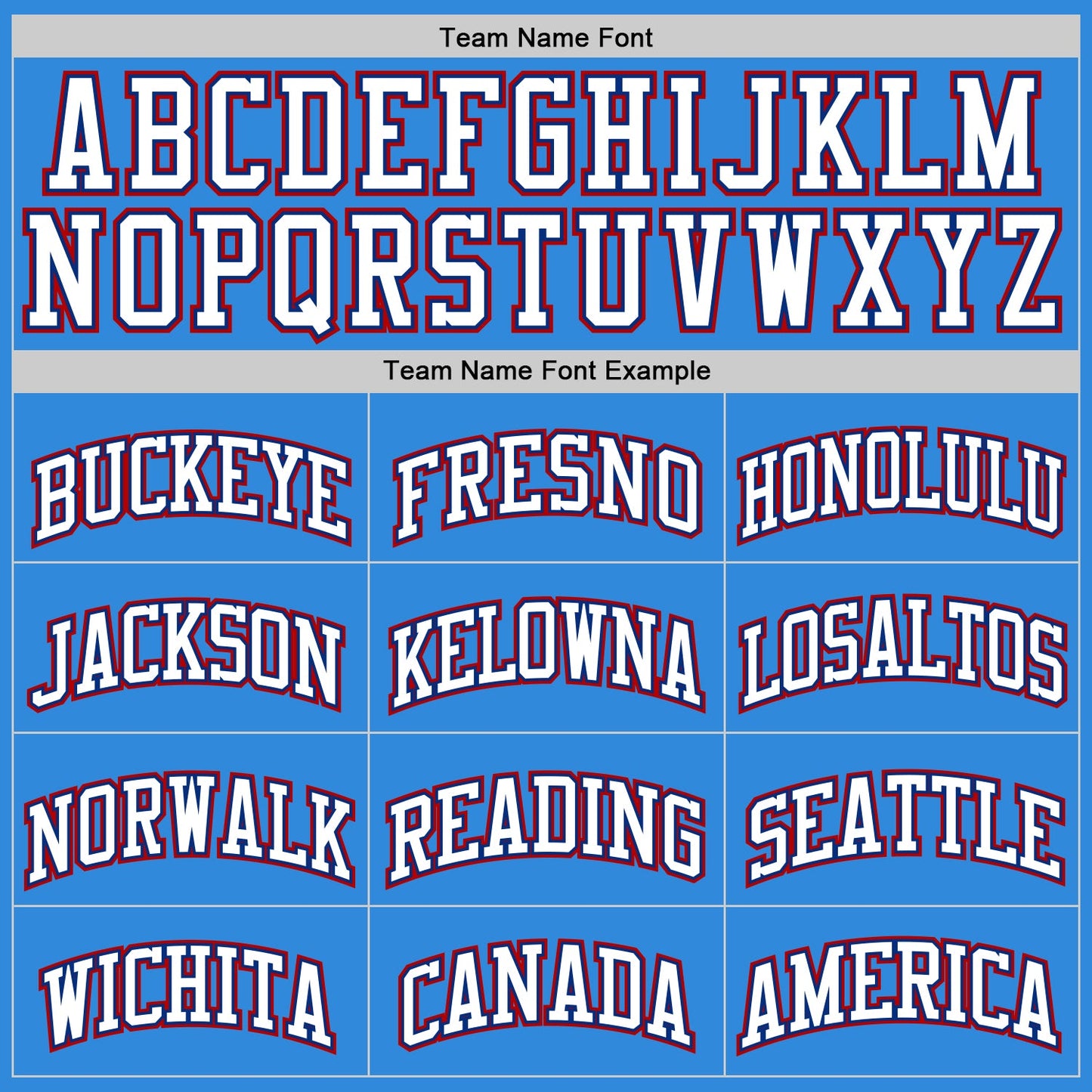 Custom Powder Blue White Royal-Red Authentic Basketball Jersey view 3