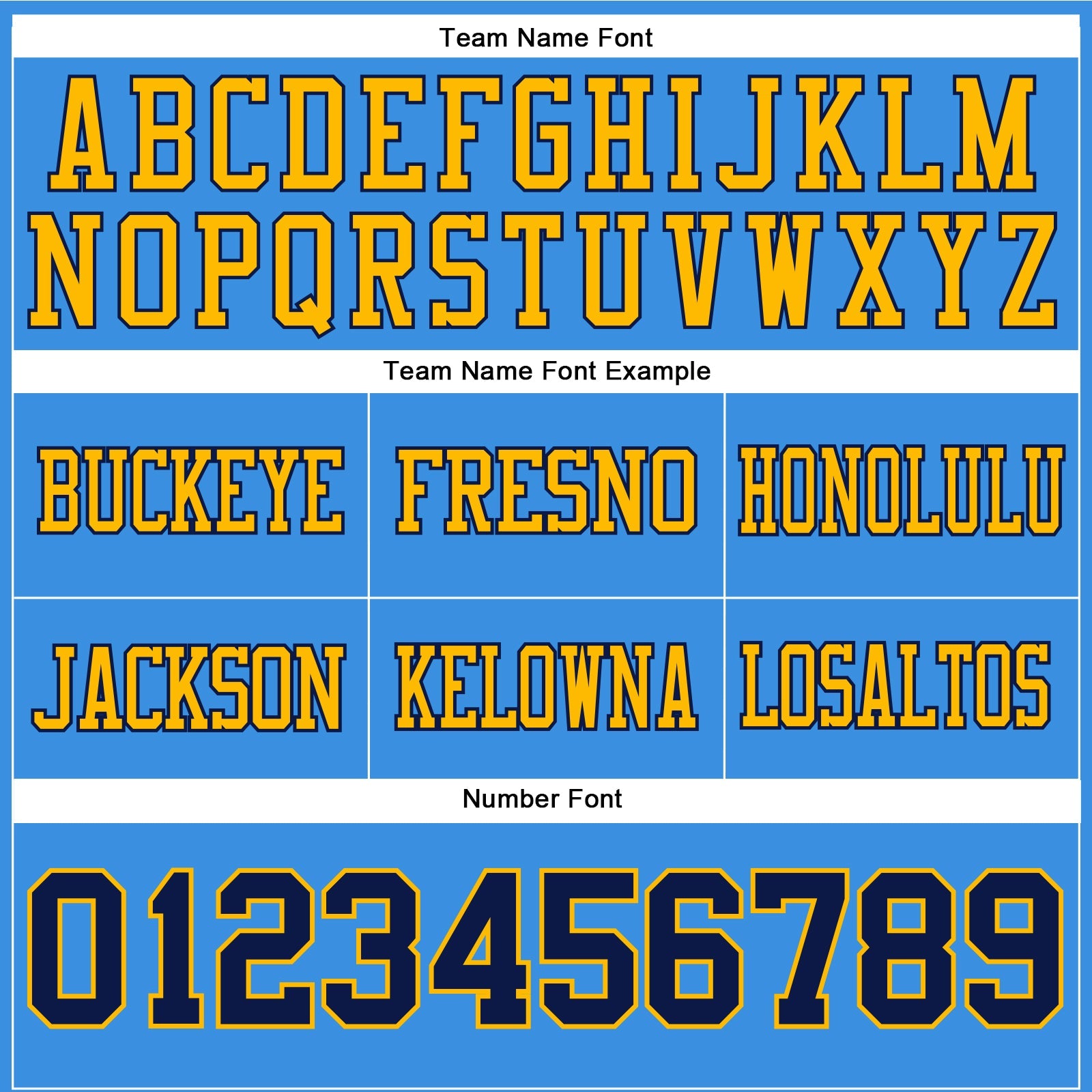 Custom Powder Blue Navy-Gold Authentic Football Jersey view 4