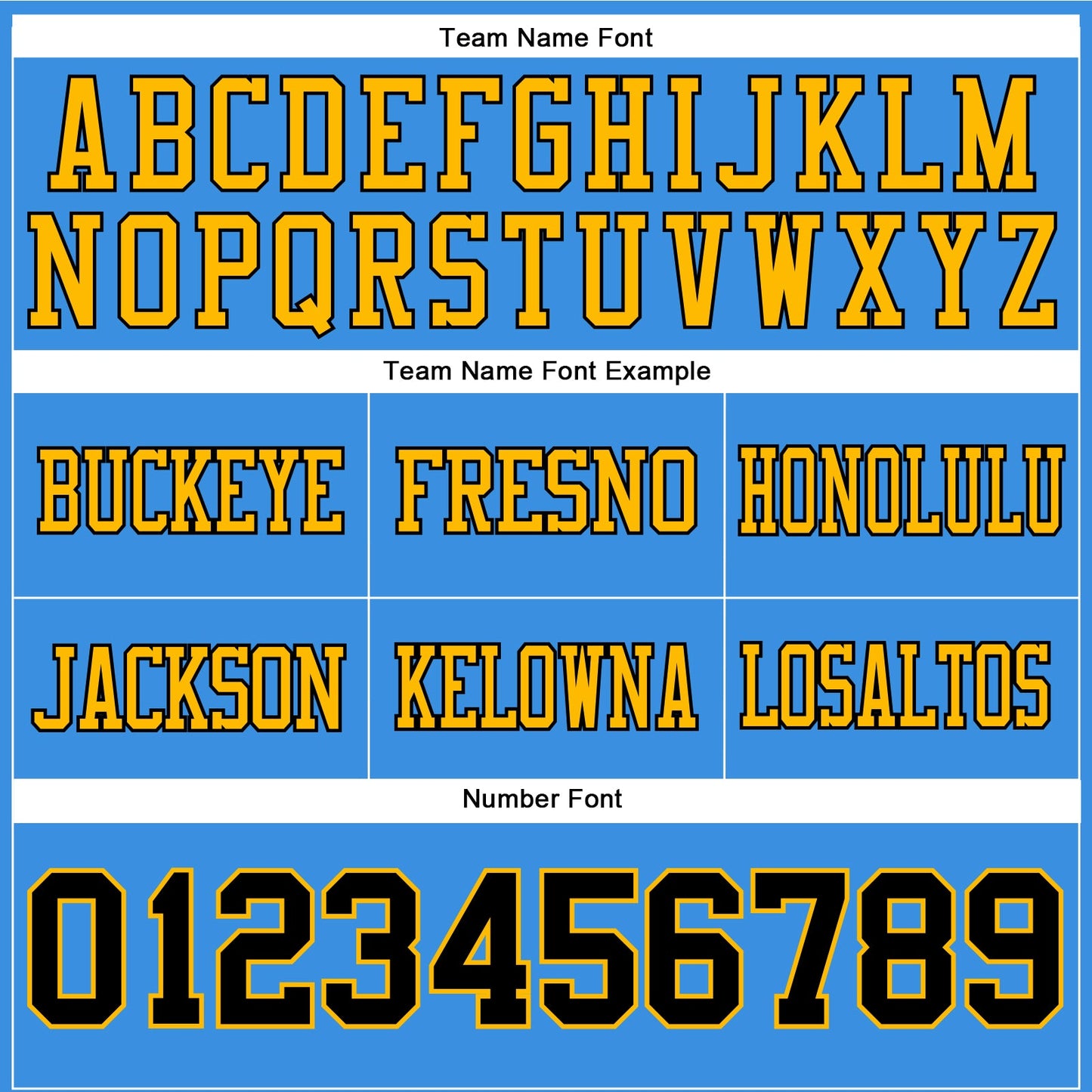 Custom Powder Blue Black-Gold Authentic Football Jersey view 4