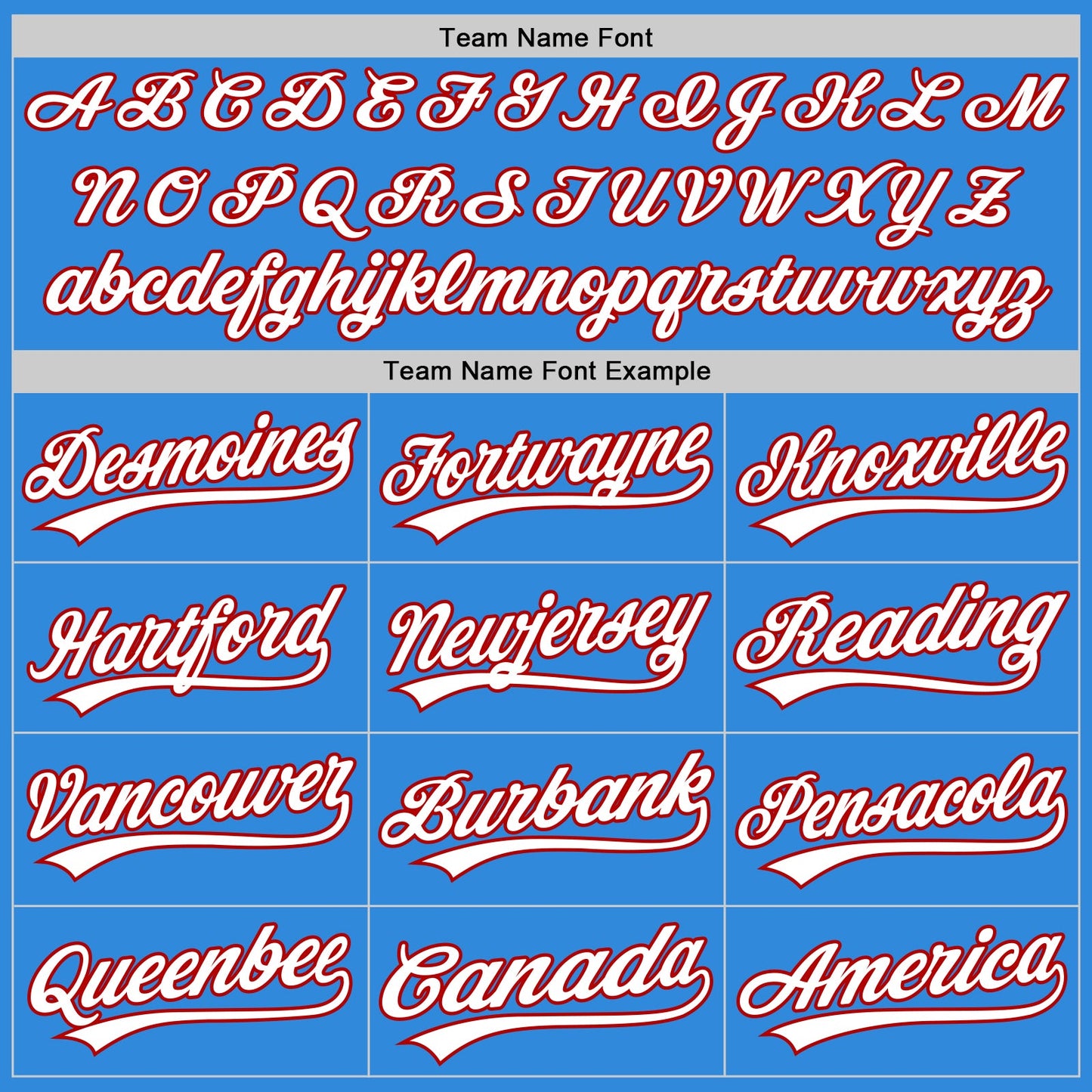 Custom Stitched Powder Blue White-Red Baseball Pullover Sweatshirt Hoodie view 3