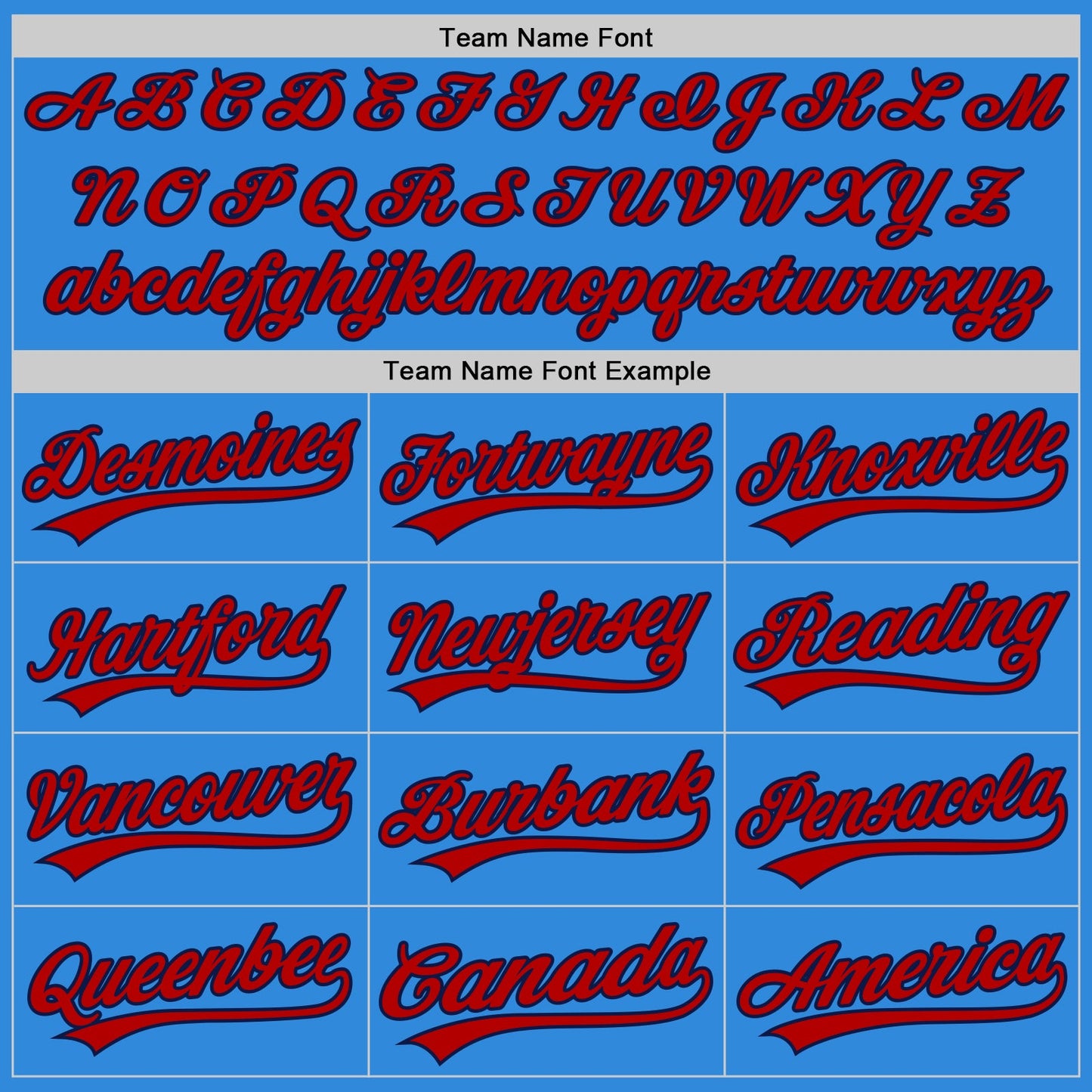 Custom Stitched Powder Blue Red-Navy Baseball Pullover Sweatshirt Hoodie view 3