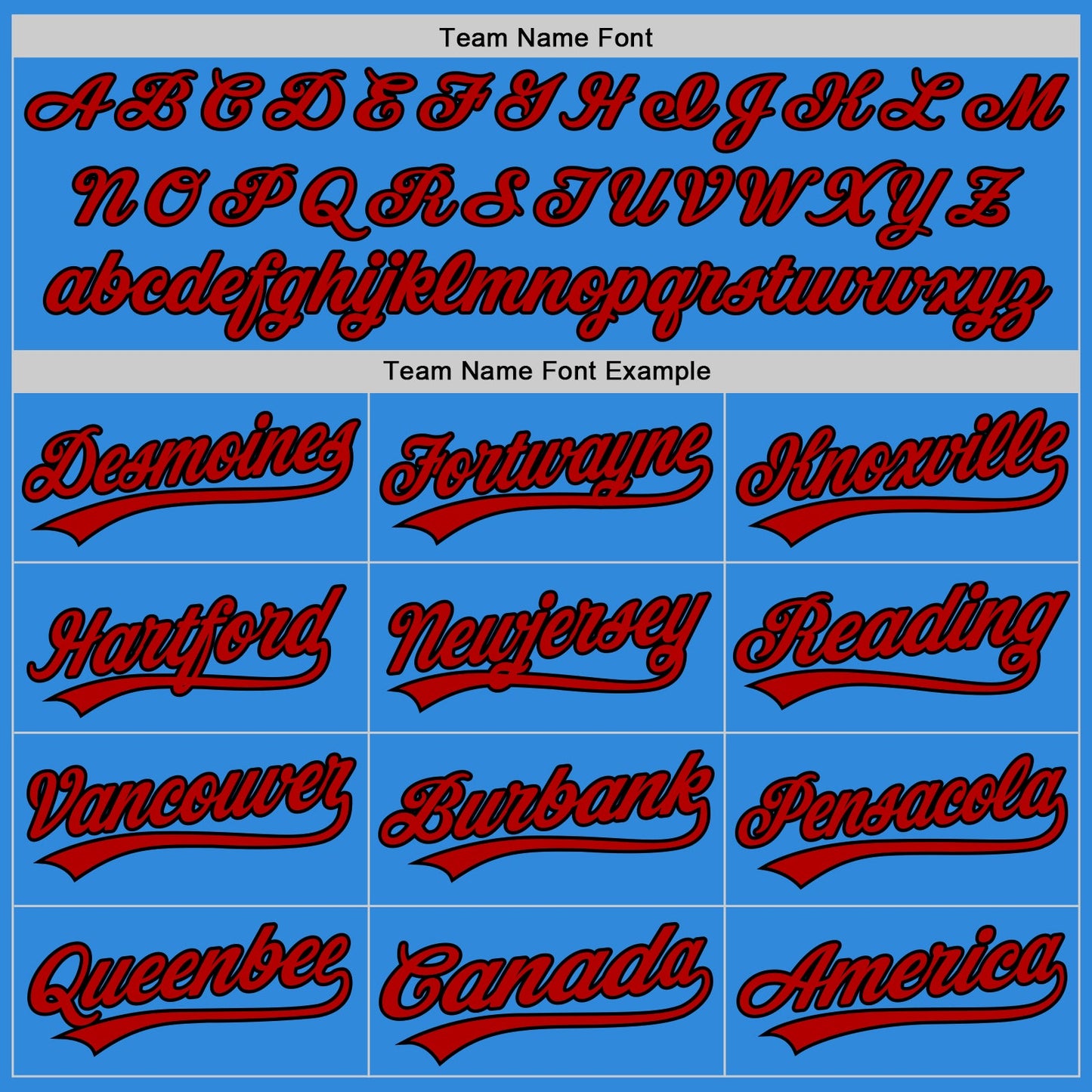 Custom Stitched Powder Blue Red-Black Baseball Pullover Sweatshirt Hoodie view 3