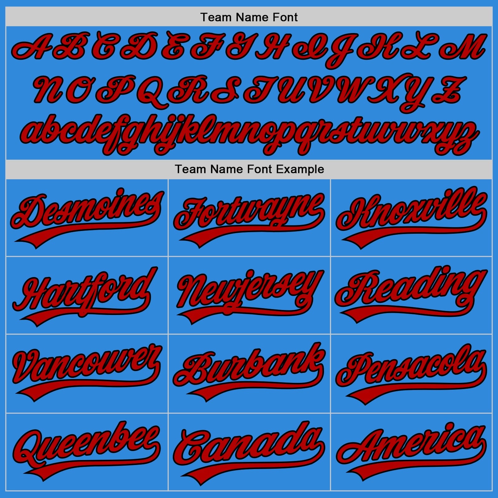 Custom Stitched Powder Blue Red-Black Baseball Pullover Sweatshirt Hoodie view 3