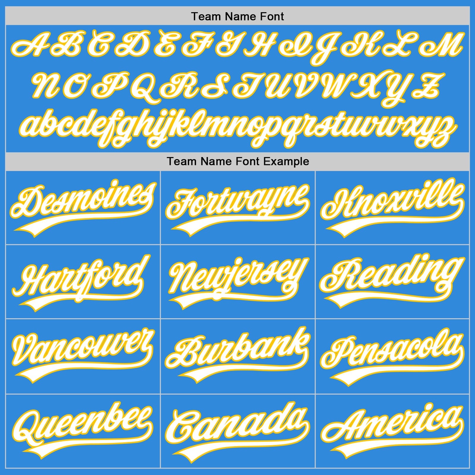 Custom Stitched Powder Blue White-Yellow Baseball Pullover Sweatshirt Hoodie view 3