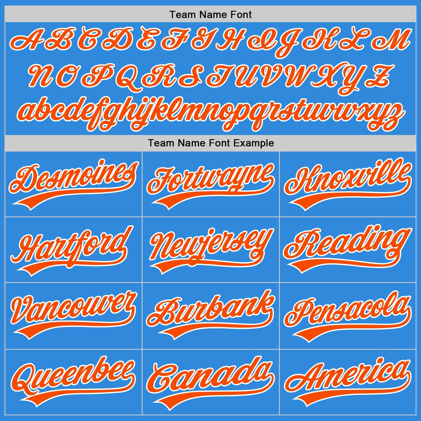 Custom Stitched Powder Blue Orange-White Baseball Pullover Sweatshirt Hoodie view 3