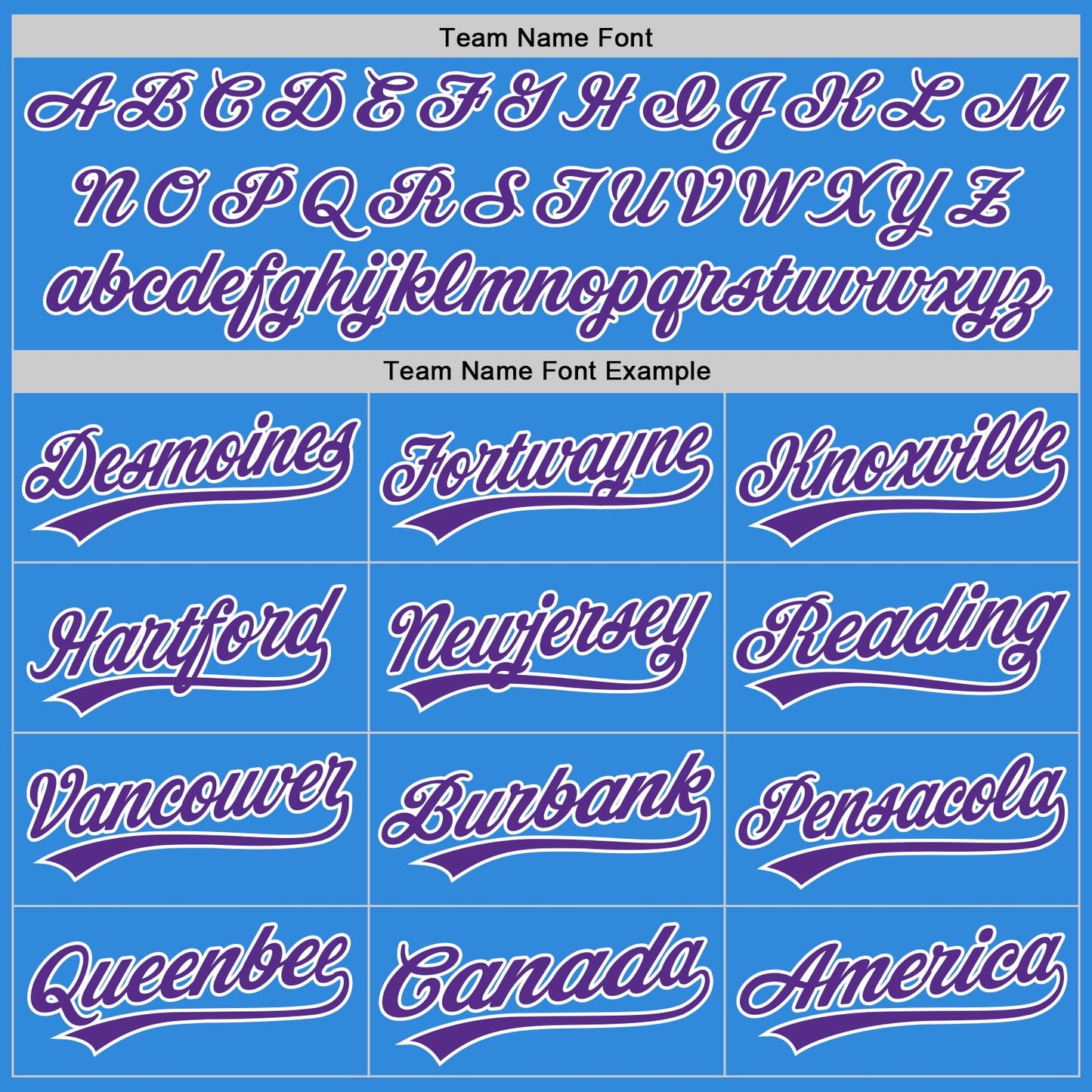 Custom Stitched Powder Blue Purple-White Baseball Pullover Sweatshirt Hoodie view 3