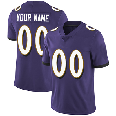 Custom B.Raven Jersey 2022 Stitched American Football Jerseys view 3