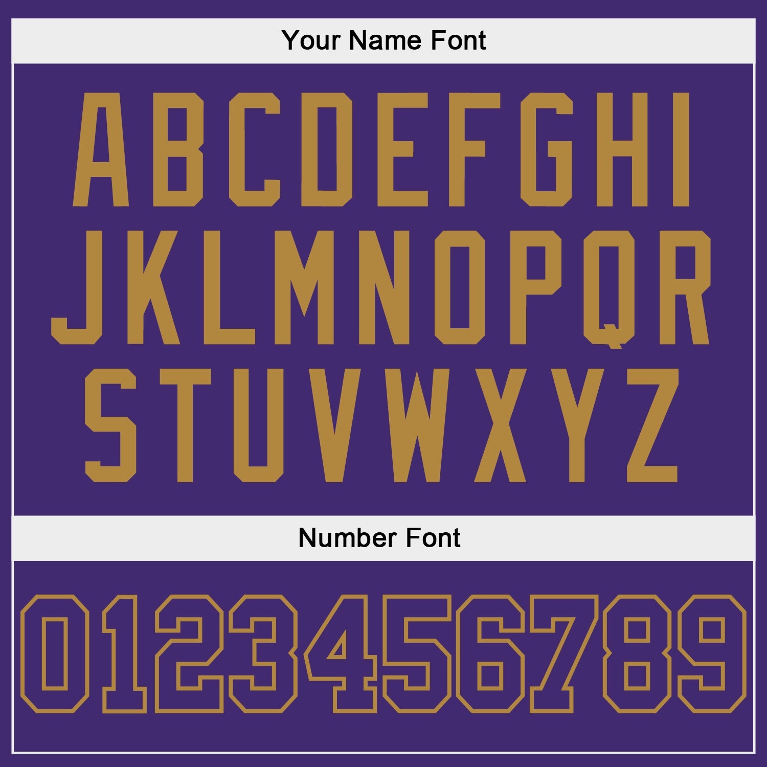 Custom Purple Purple-Old Gold Authentic Baseball Jersey view 4
