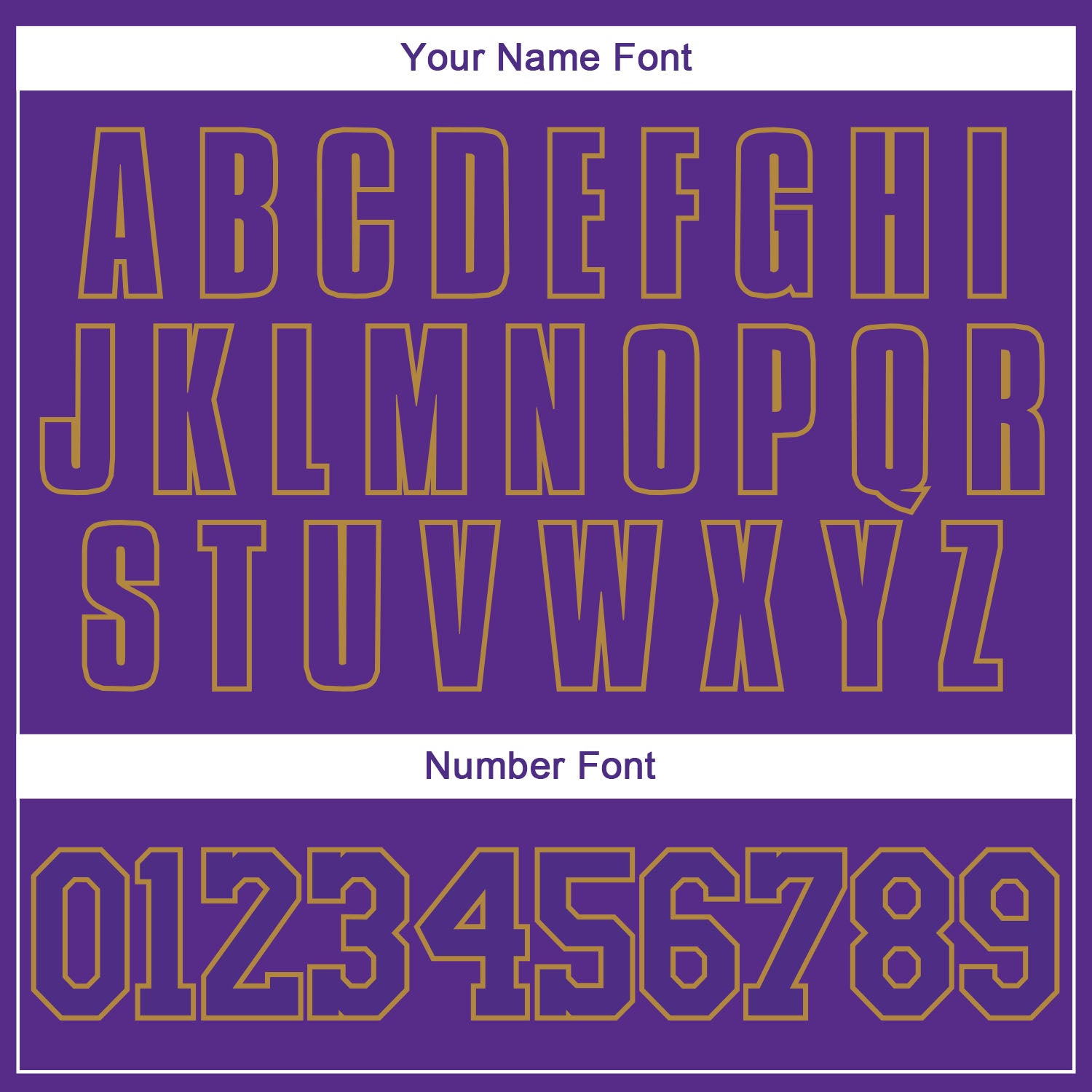 Custom Purple Purple-Old Gold Authentic Baseball Jersey view 5