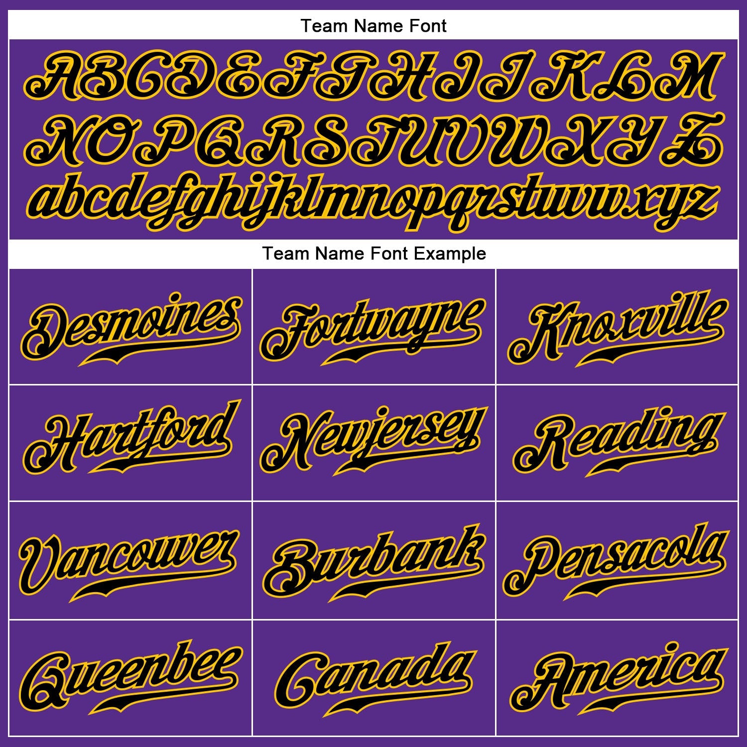 Custom Purple Black Pinstripe Black-Gold Authentic Baseball Jersey view 4
