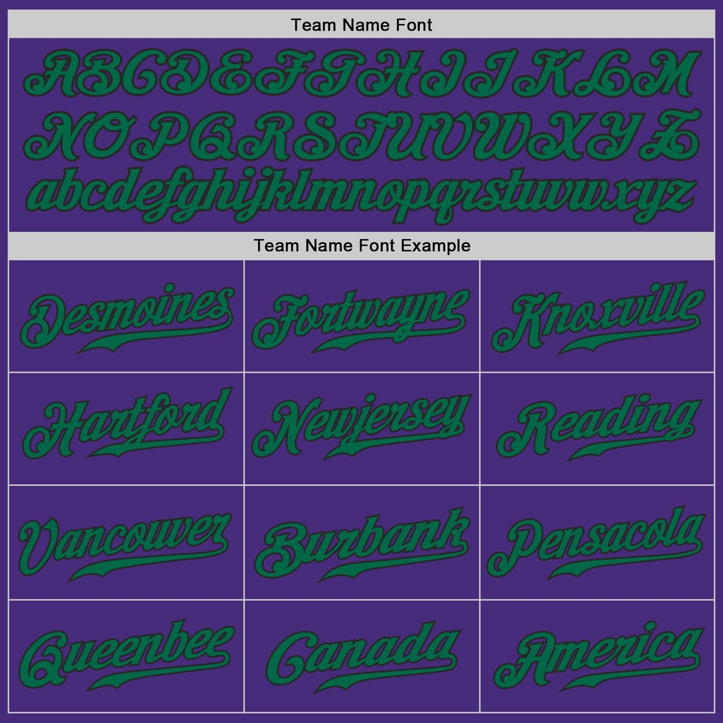 Custom Purple Kelly Green-Black Authentic Baseball Jersey view 5