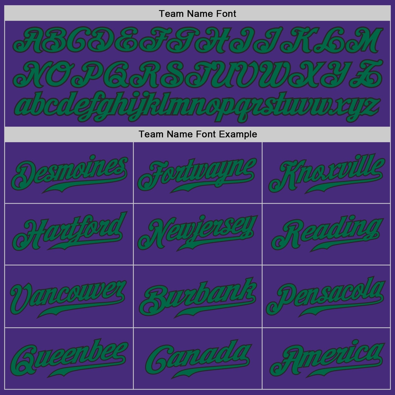 Custom Purple Kelly Green-Black Authentic Baseball Jersey view 5