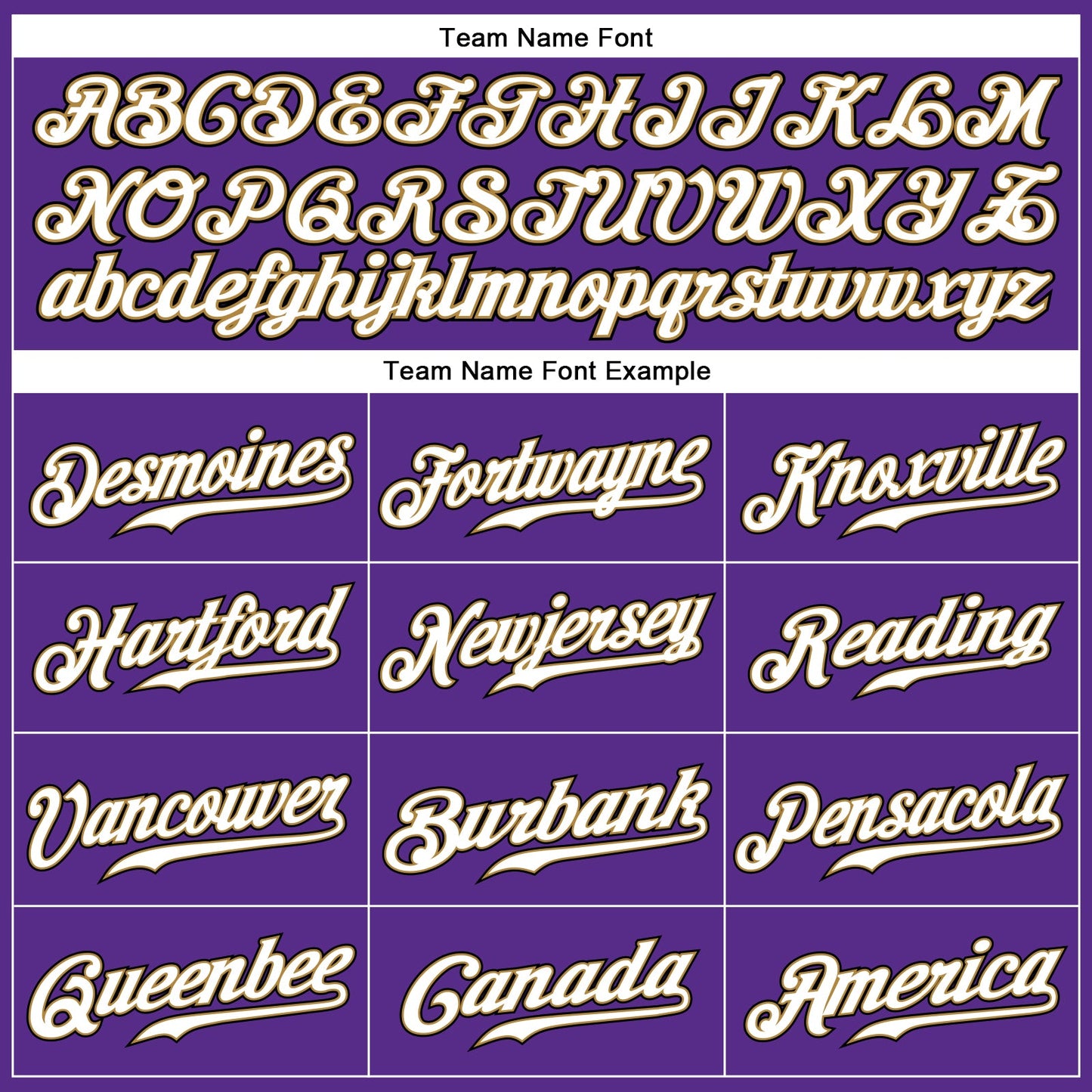 Custom Purple White-Old Gold Authentic Sleeveless Baseball Jersey view 3