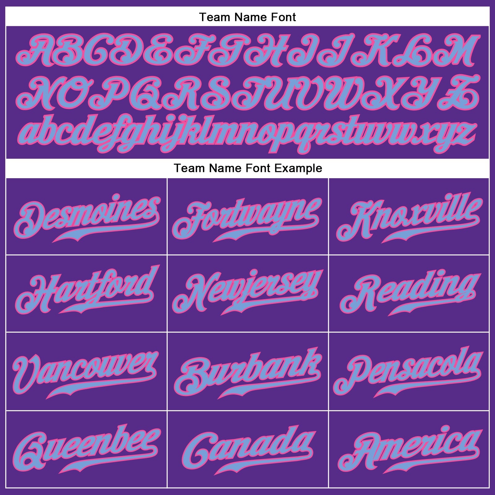 Custom Purple Light Blue-Pink Authentic Sleeveless Baseball Jersey view 3