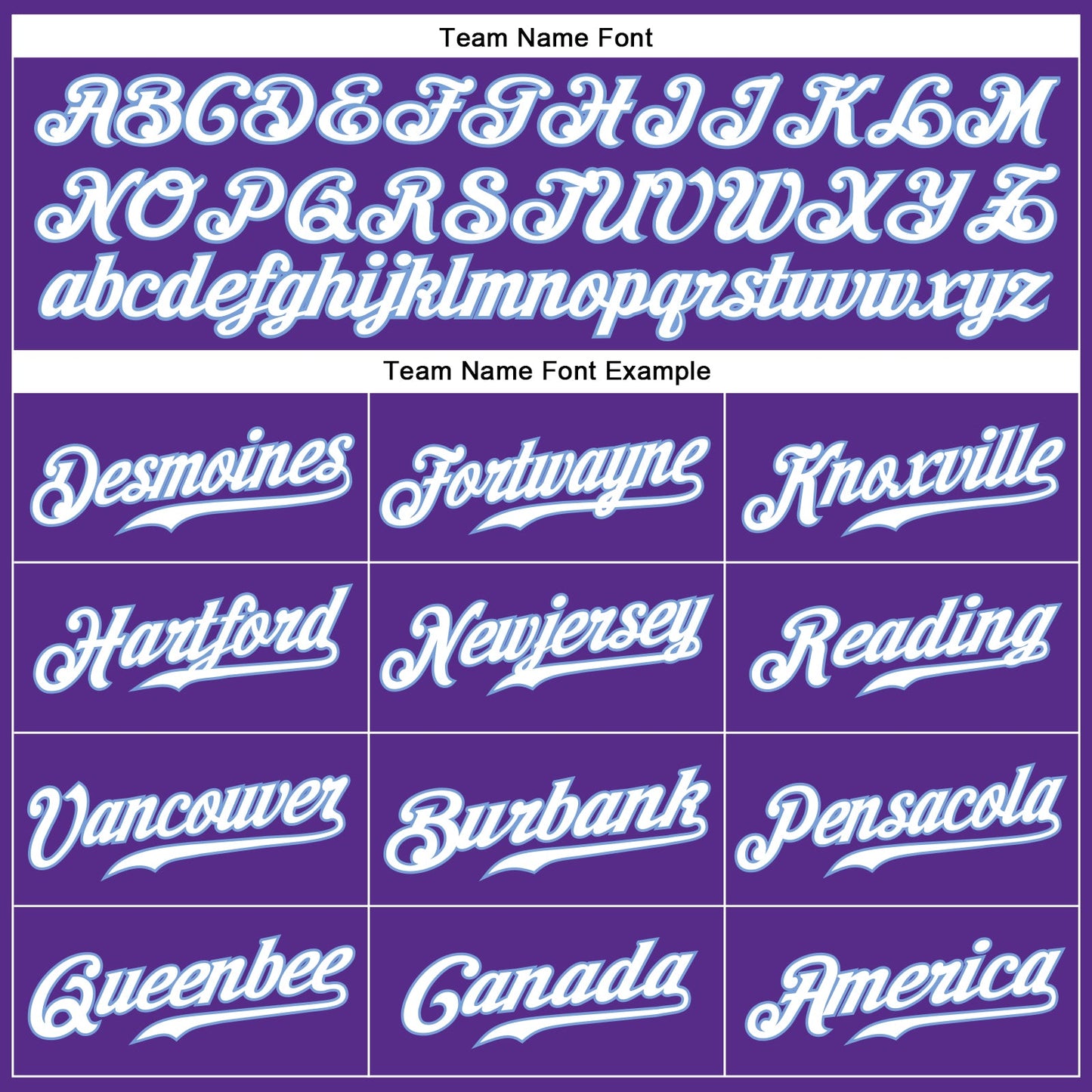 Custom Purple White-Light Blue Authentic Sleeveless Baseball Jersey view 3