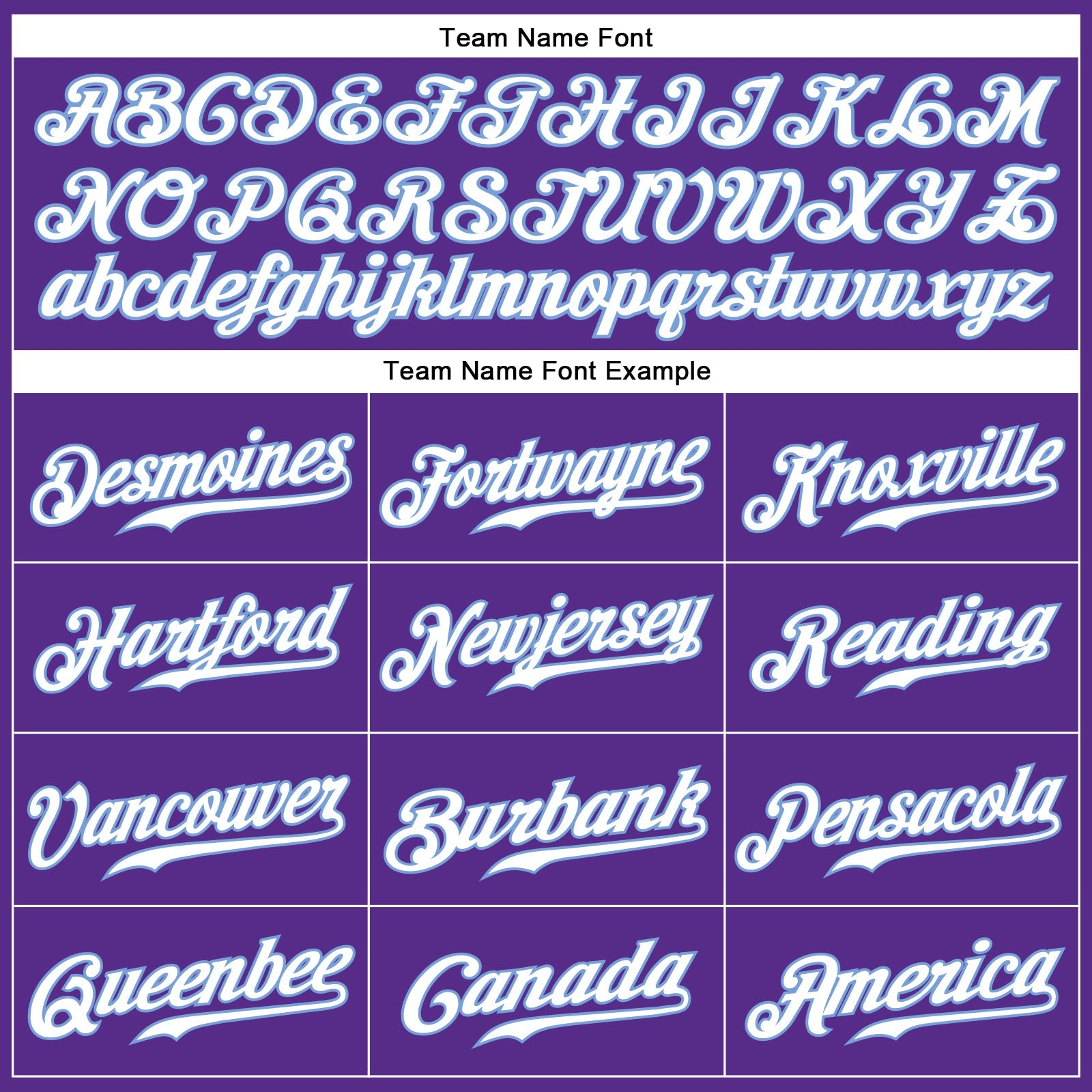 Custom Purple White-Light Blue Authentic Sleeveless Baseball Jersey view 3