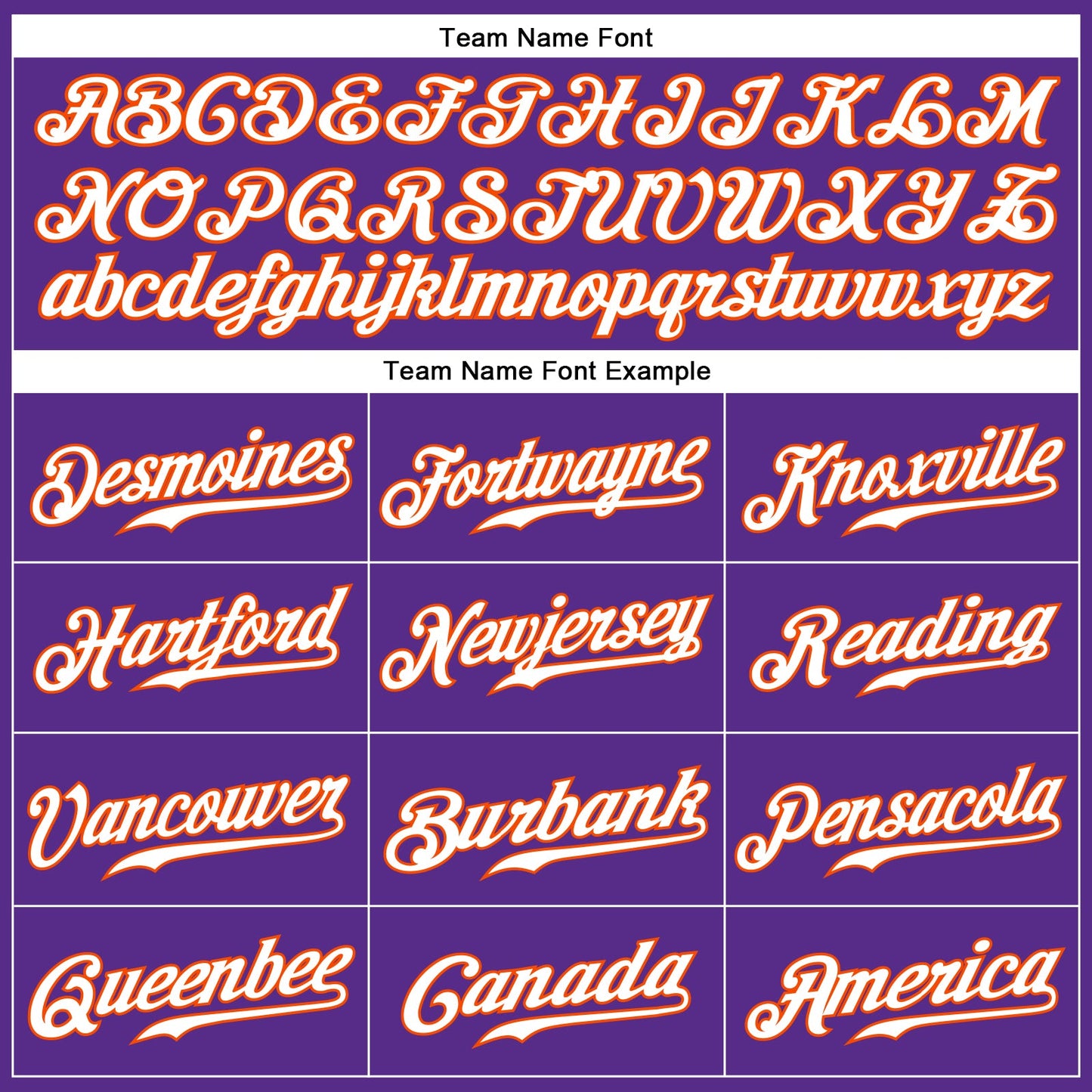 Custom Purple White-Orange Authentic Sleeveless Baseball Jersey view 3