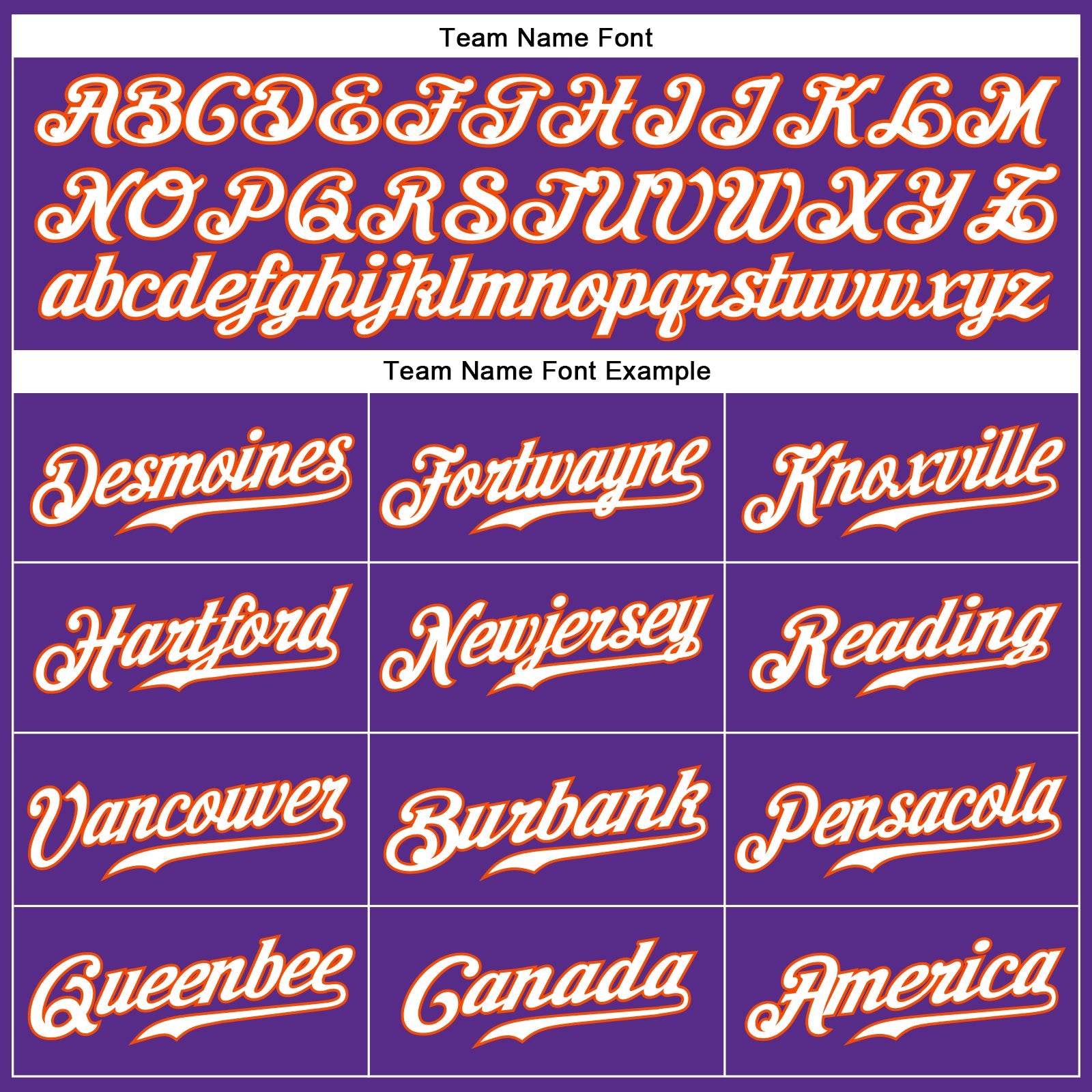 Custom Purple White-Orange Authentic Sleeveless Baseball Jersey view 3