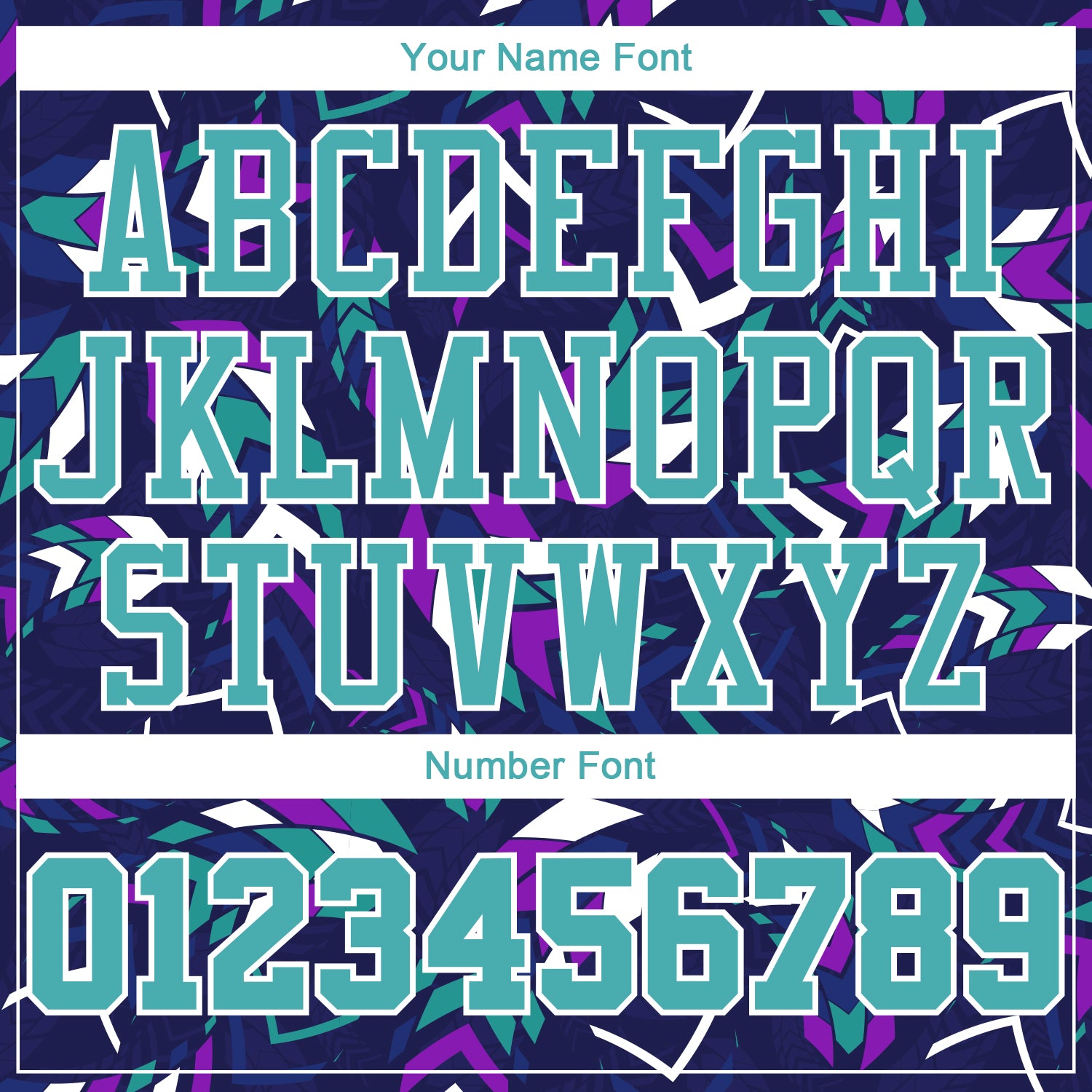 Custom Purple Aqua-White Music Festival Round Neck Sublimation Basketball Uniform Jersey view 4