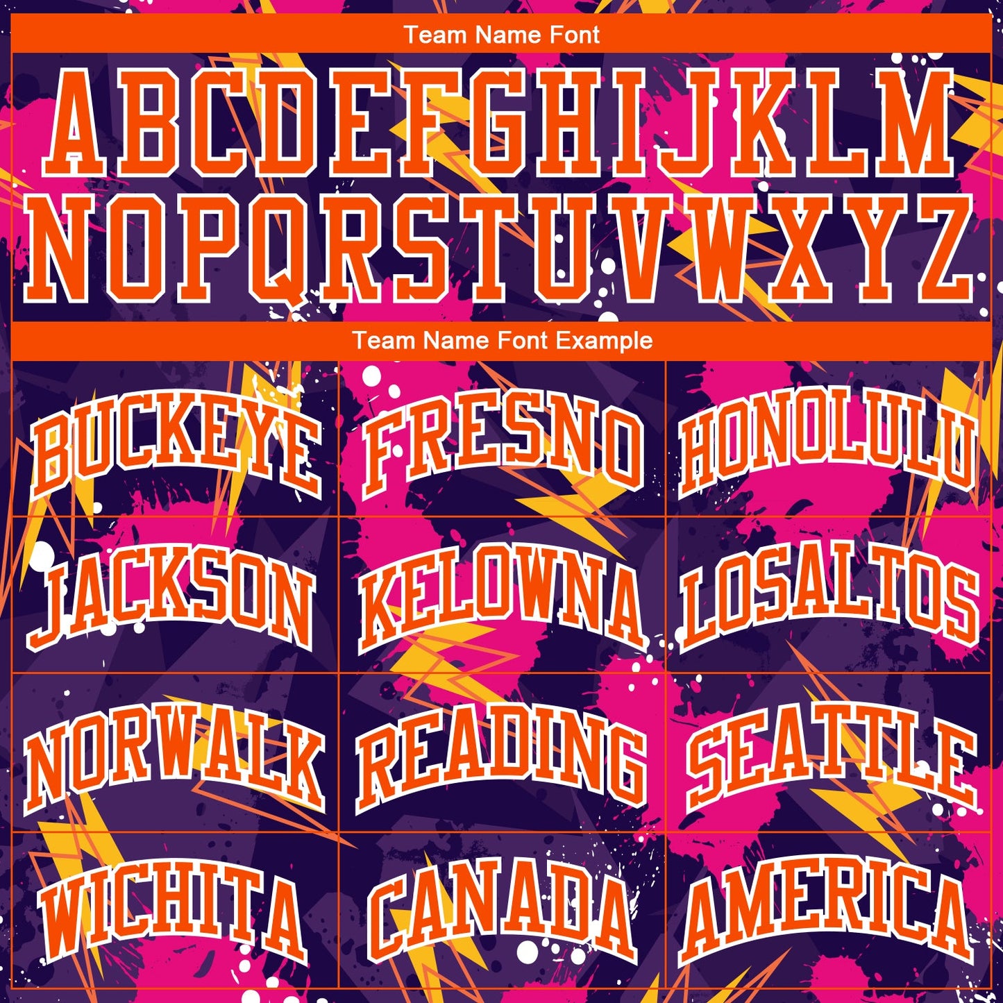 Custom Purple Orange-Gold Music Festival Round Neck Sublimation Basketball Uniform Jersey view 3