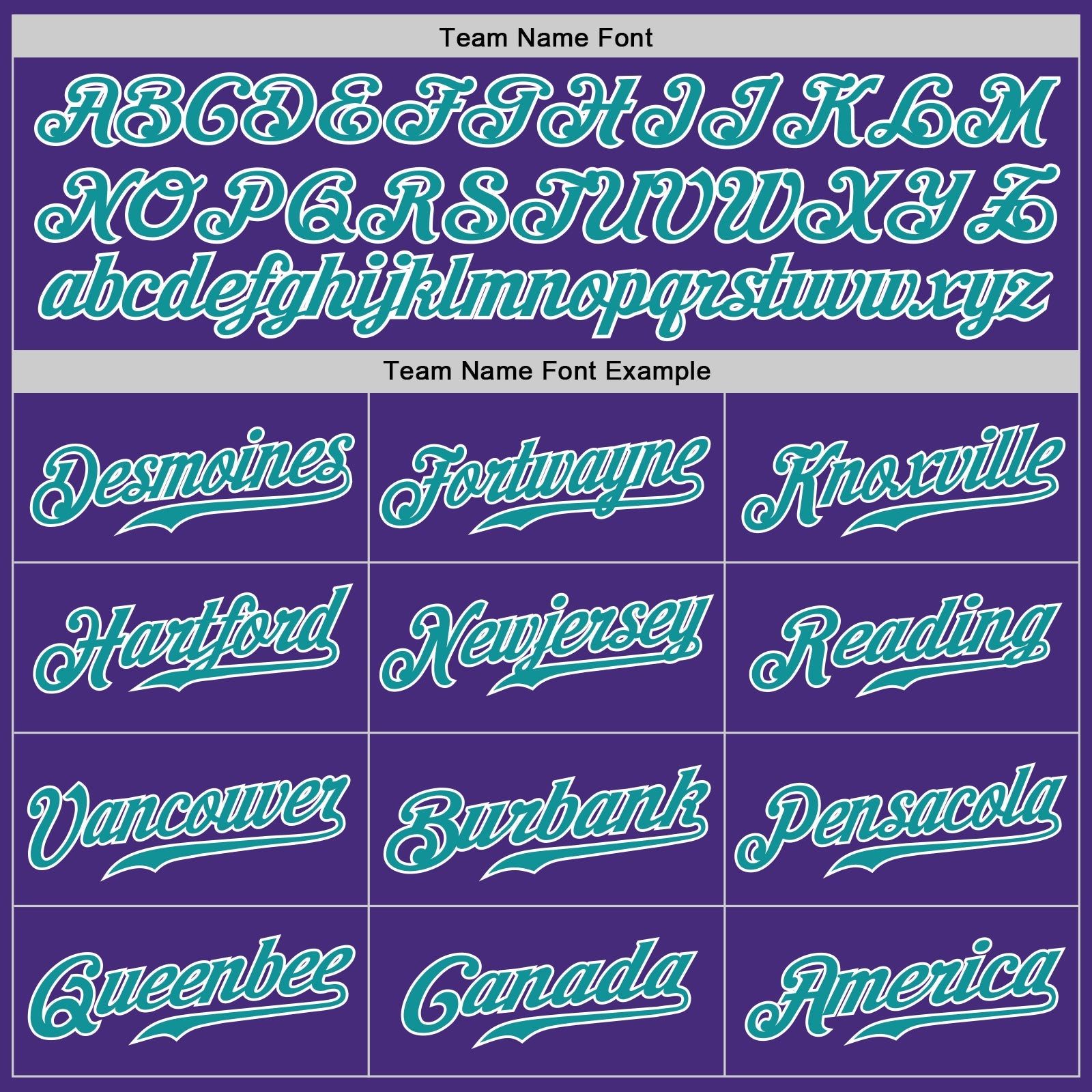 Custom Purple Teal-White Authentic Baseball Jersey view 4
