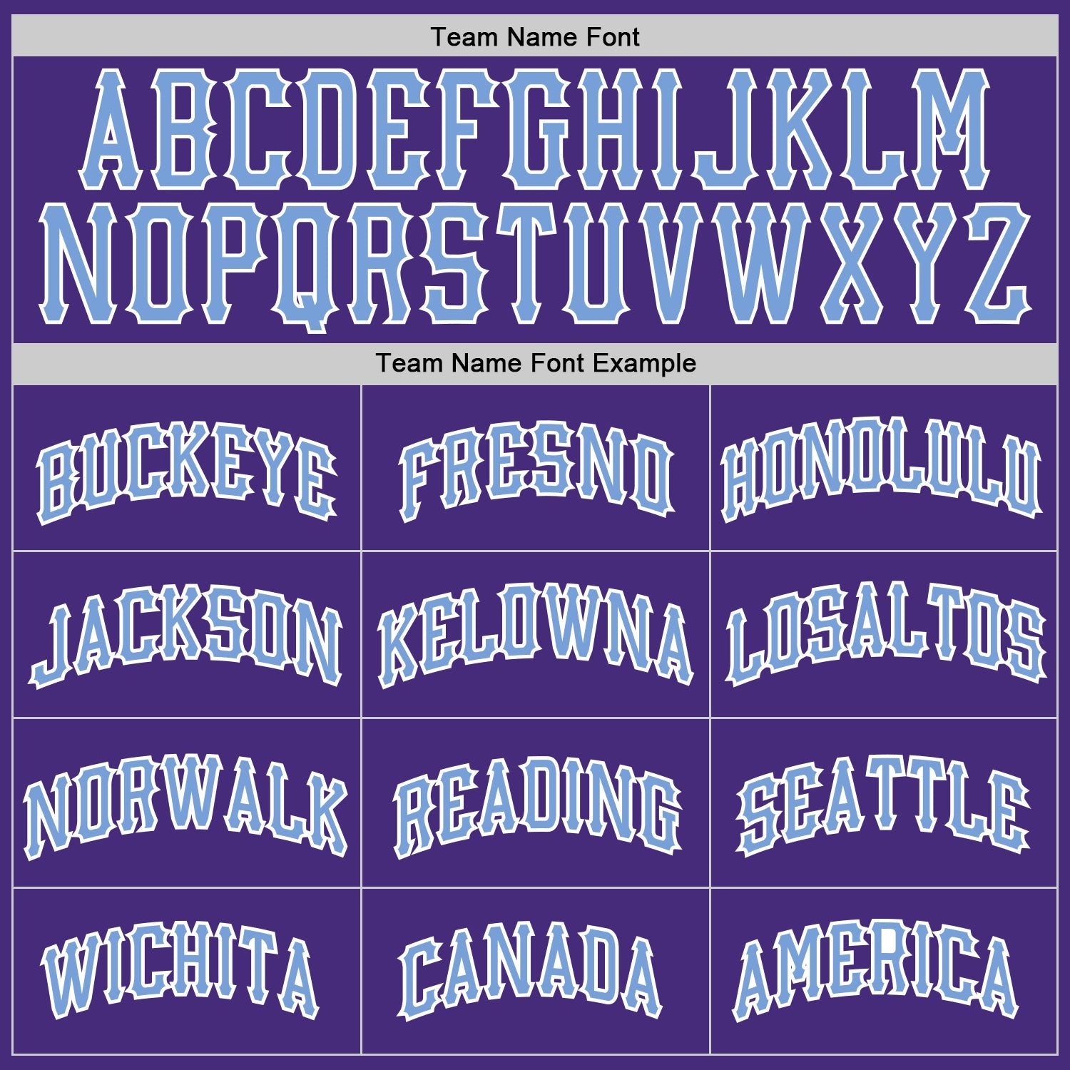 Custom Purple Light Blue-White Authentic Baseball Jersey view 4
