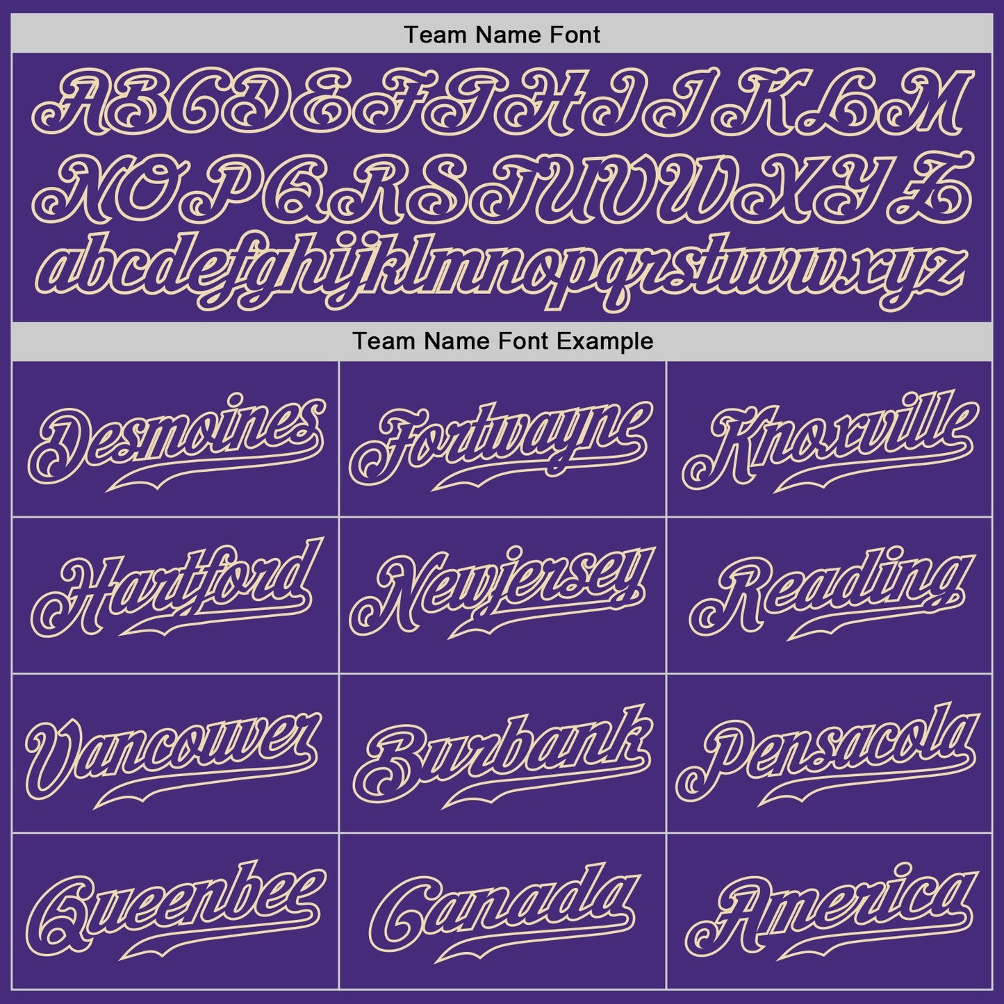 Custom Purple Purple-Cream Authentic Baseball Jersey view 4