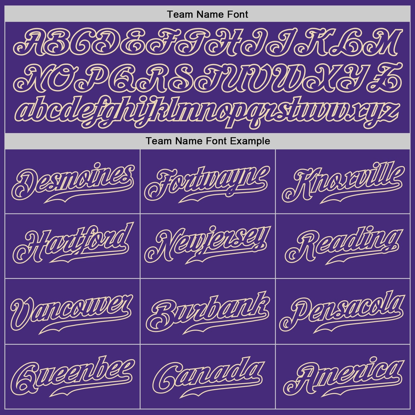 Custom Purple Purple-Cream Authentic Baseball Jersey view 4