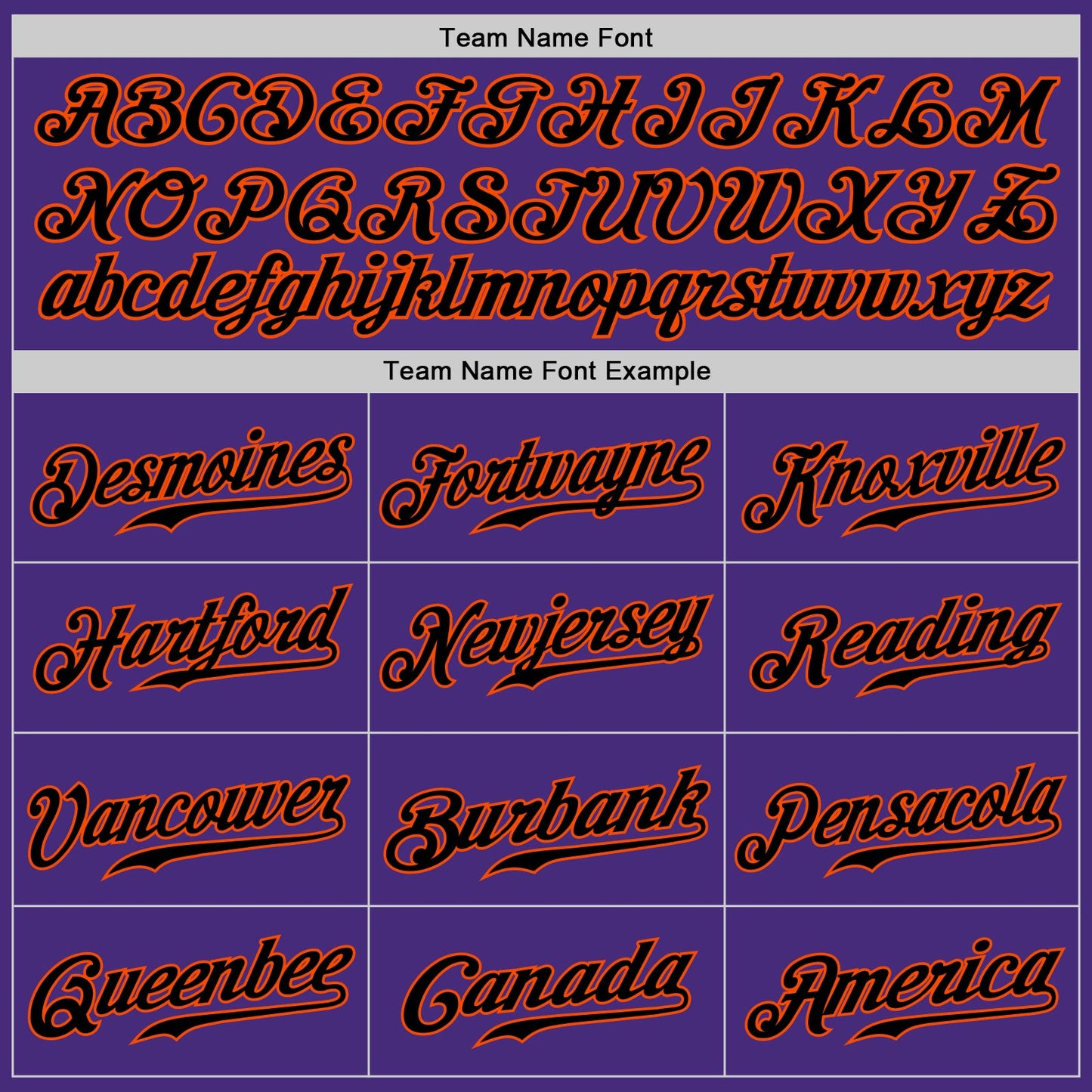 Custom Purple Black-Orange Authentic Baseball Jersey view 4
