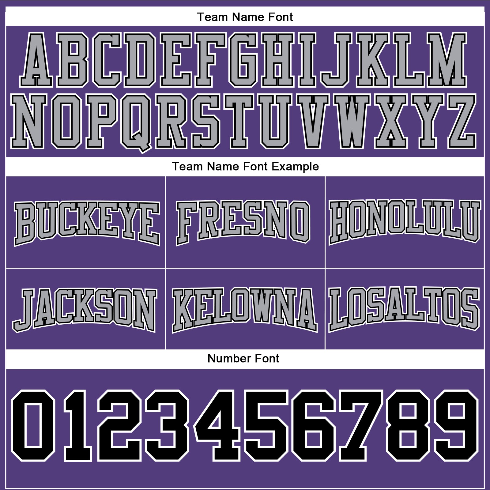 Custom Stitched Purple Black-Gray Football Pullover Sweatshirt Hoodie view 3
