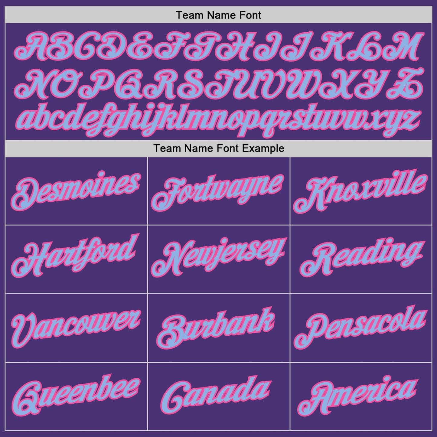 Custom Purple Light Blue-Pink Performance T-Shirt view 3