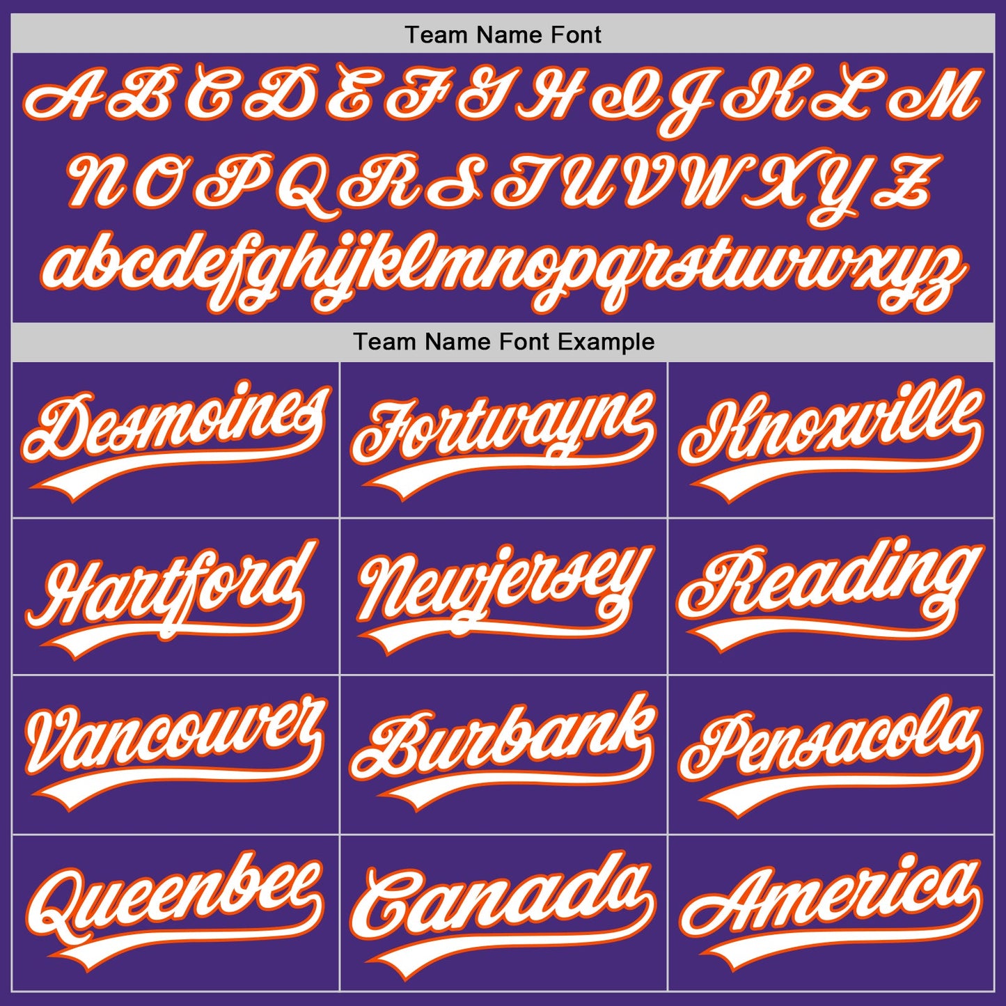 Custom Purple White-Orange Authentic Baseball Jersey view 4