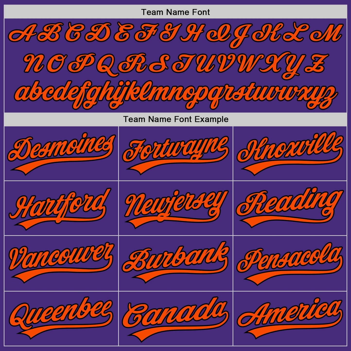 Custom Purple Black-Orange Authentic Baseball Jersey view 4