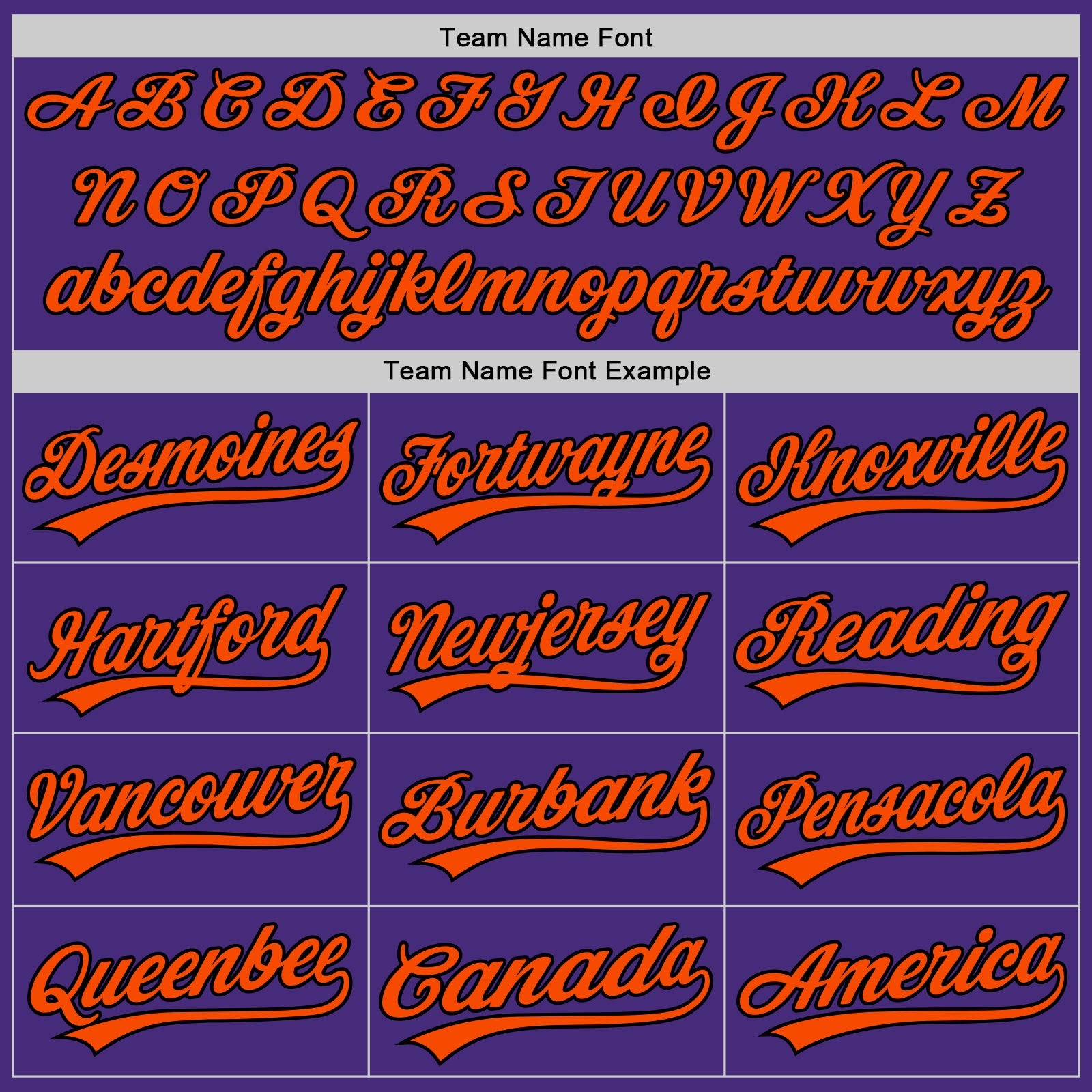 Custom Purple Black-Orange Authentic Baseball Jersey view 4