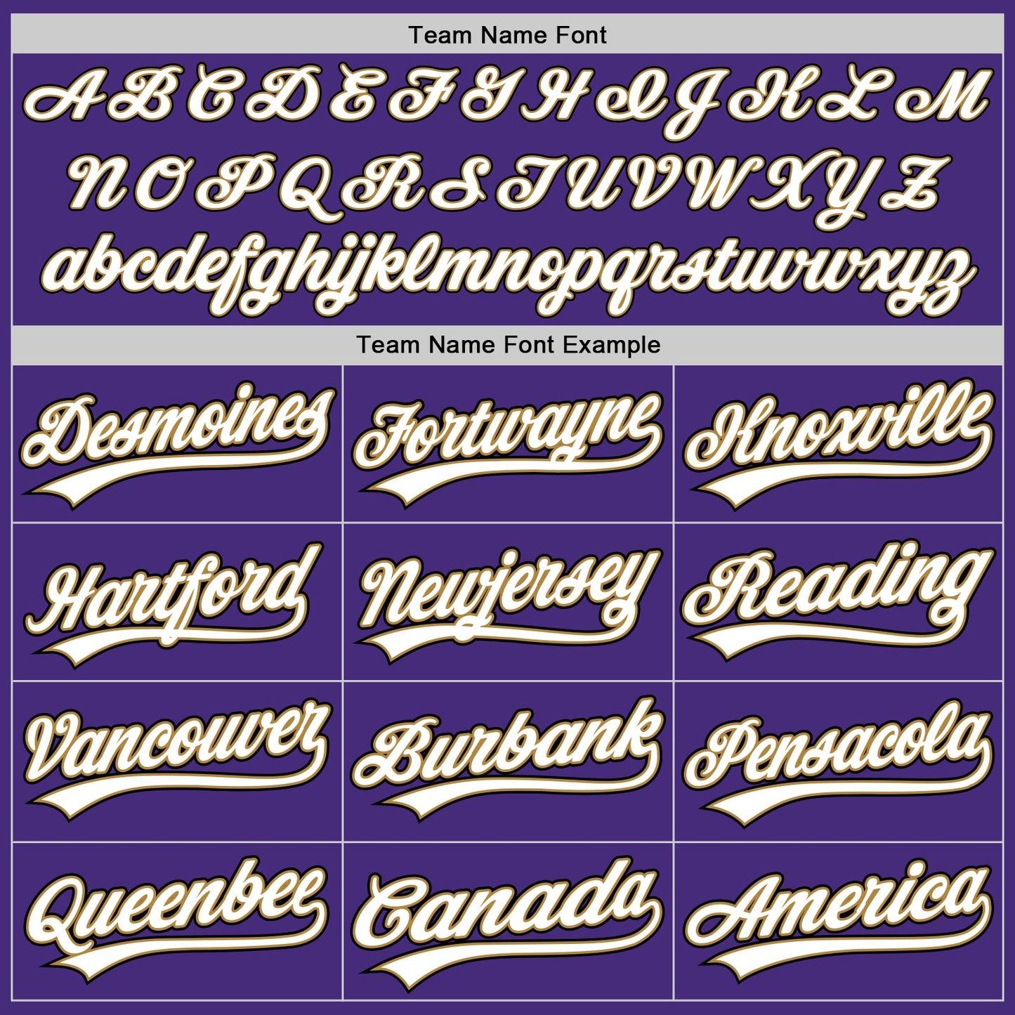 Custom Purple White Old Gold-Black Authentic Baseball Jersey view 4