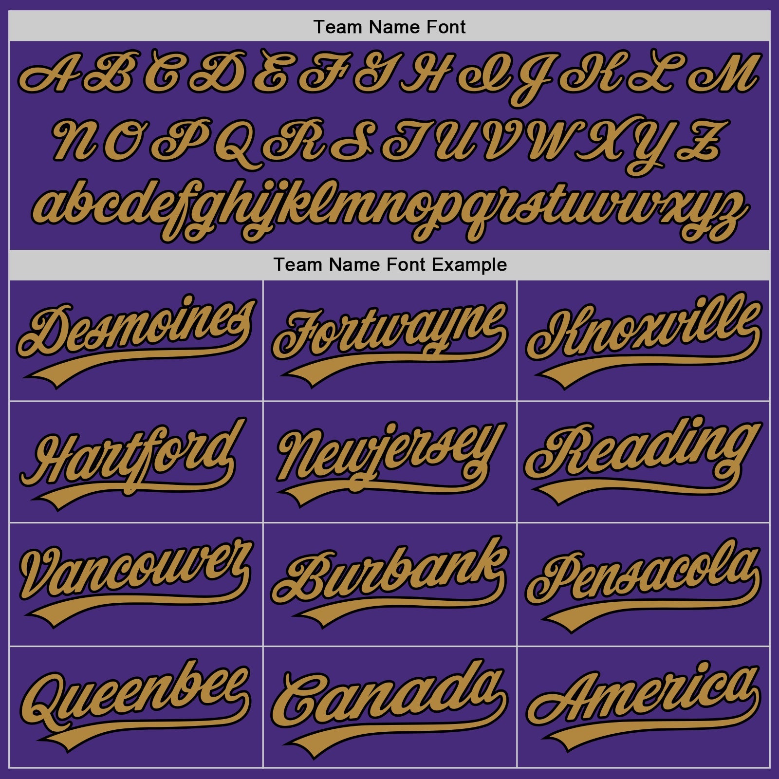 Custom Purple Black-Old Gold Authentic Baseball Jersey view 4